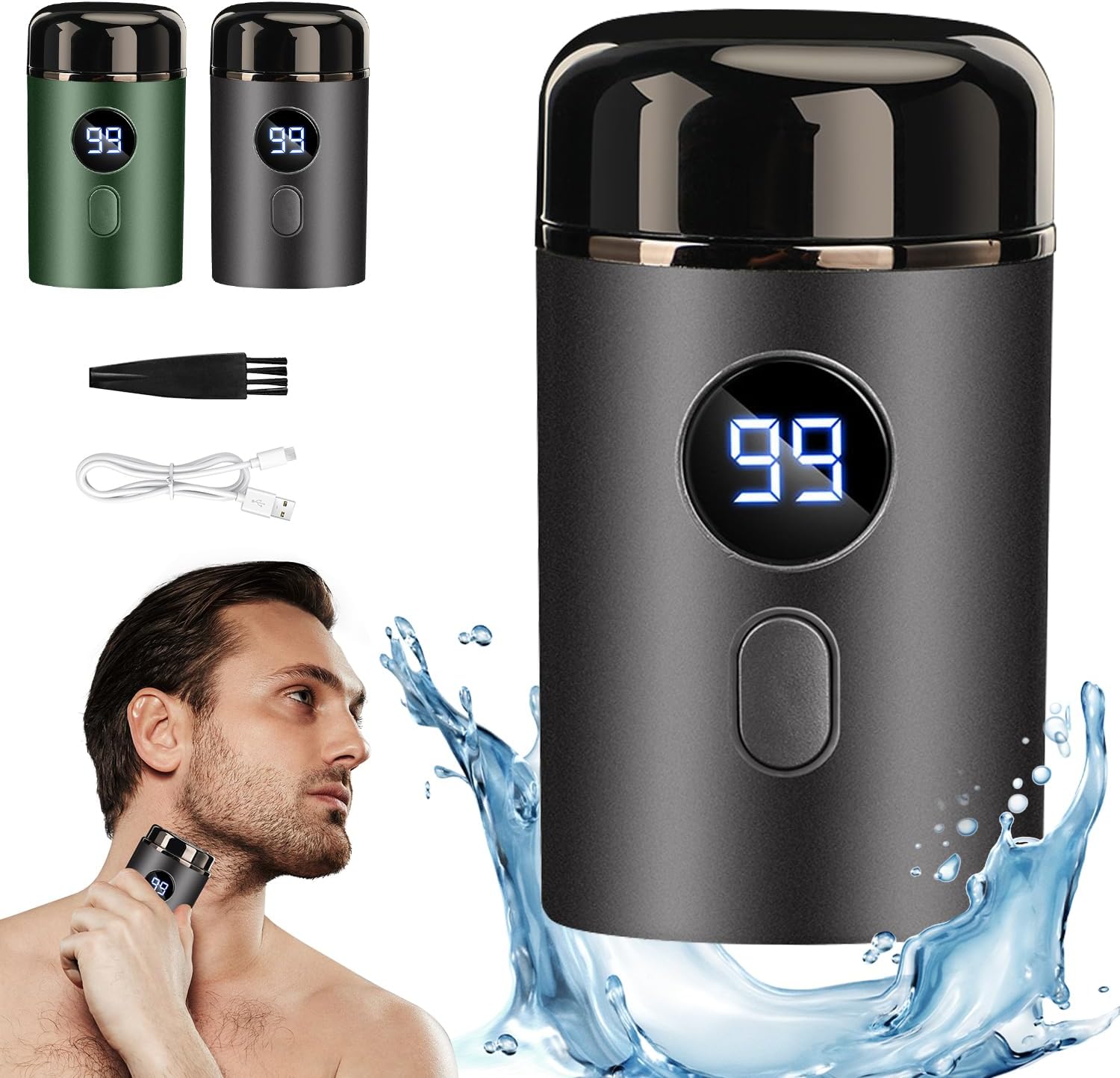 Mini Portable Electric Shaver for Men