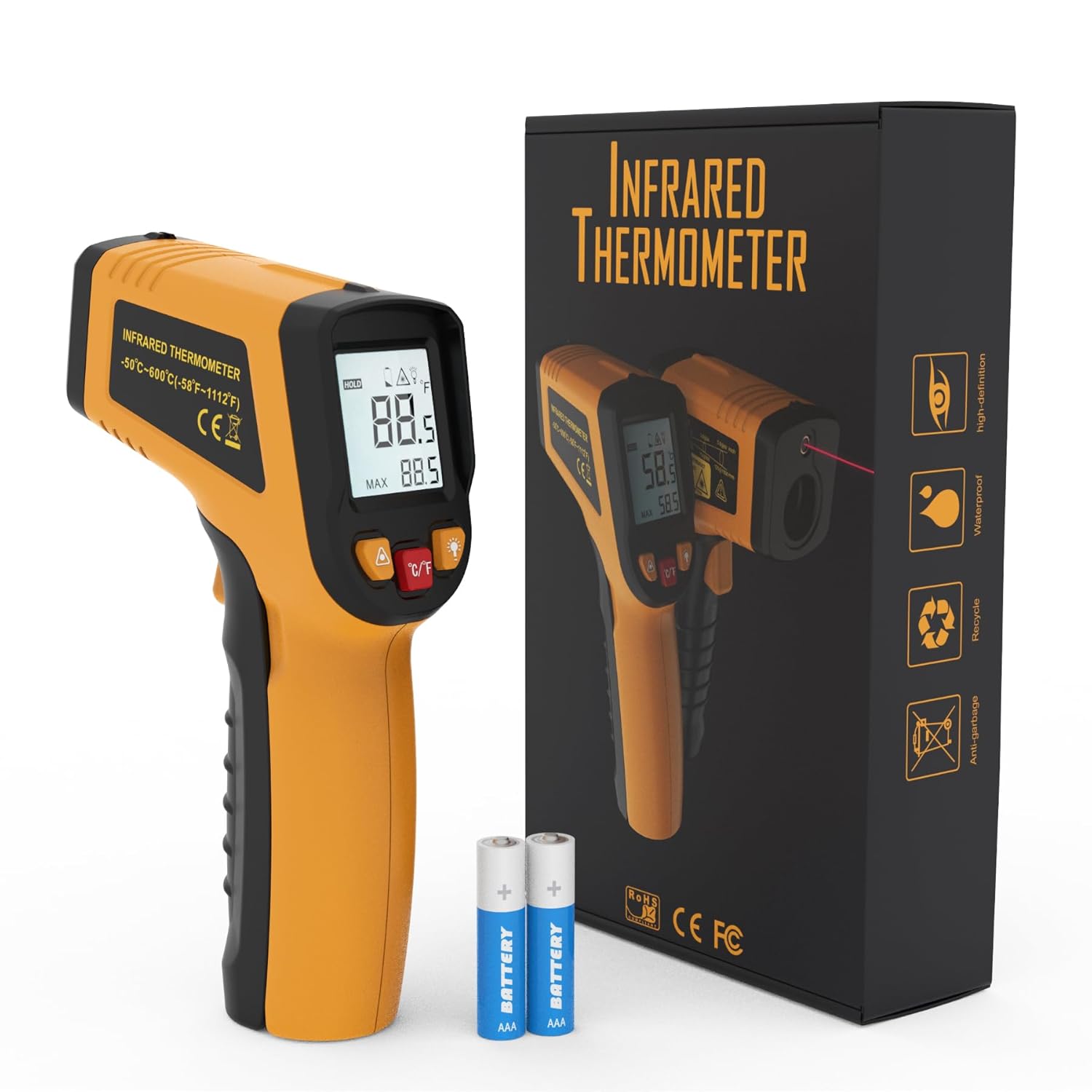 KNINE OUTDOORS Infrared Thermometer Laser