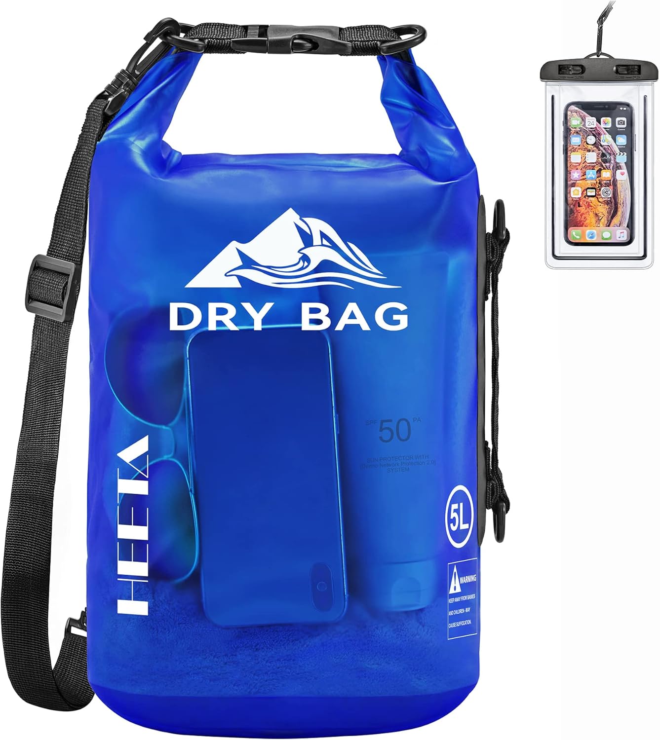 HEETA Waterproof Dry Bag for Travel