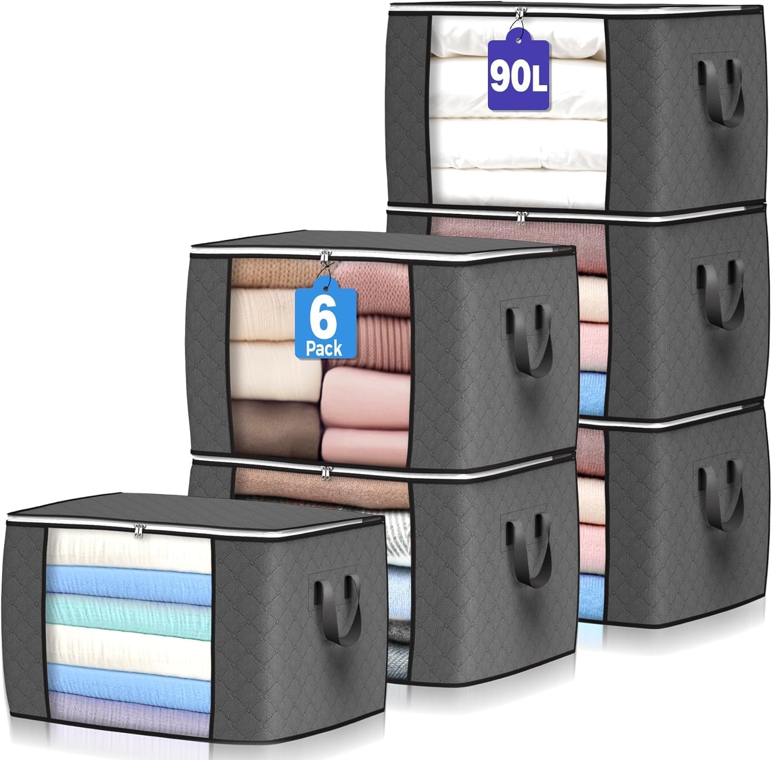 90L Large Clothes Storage Bags