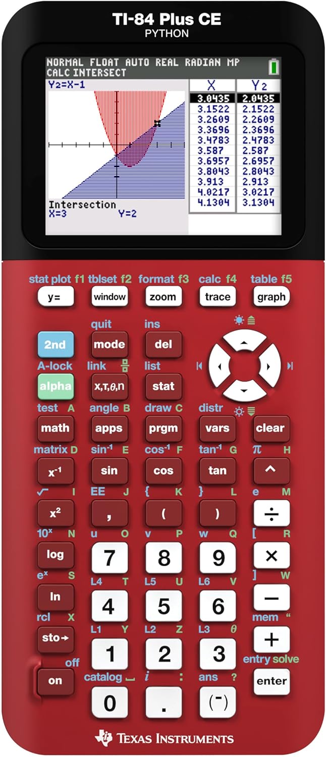 TI-84 Plus CE Graphing Calculator