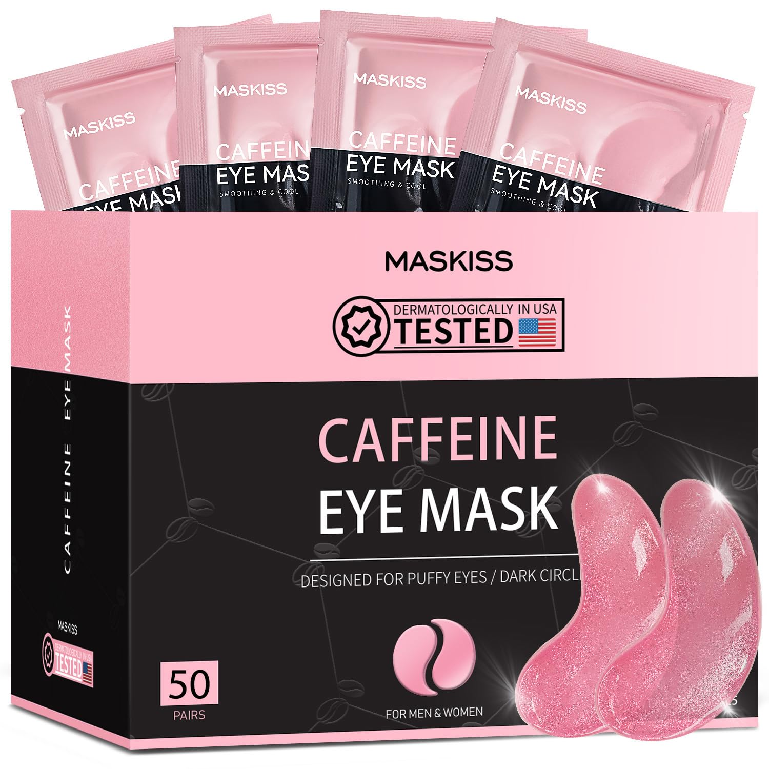 24K Gold Under Eye Patches for Dark Circles
