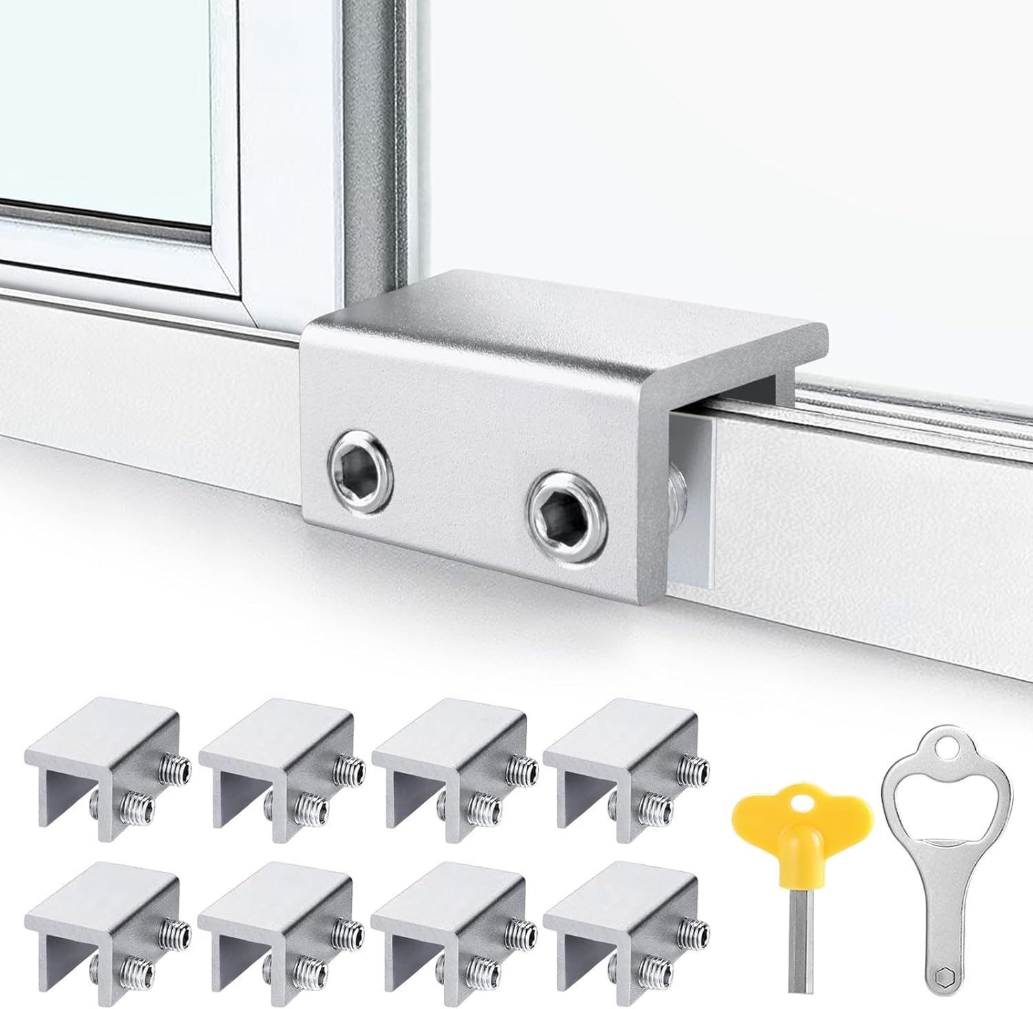 ZRFCXE Window Locks Sliding Window Locks with Key