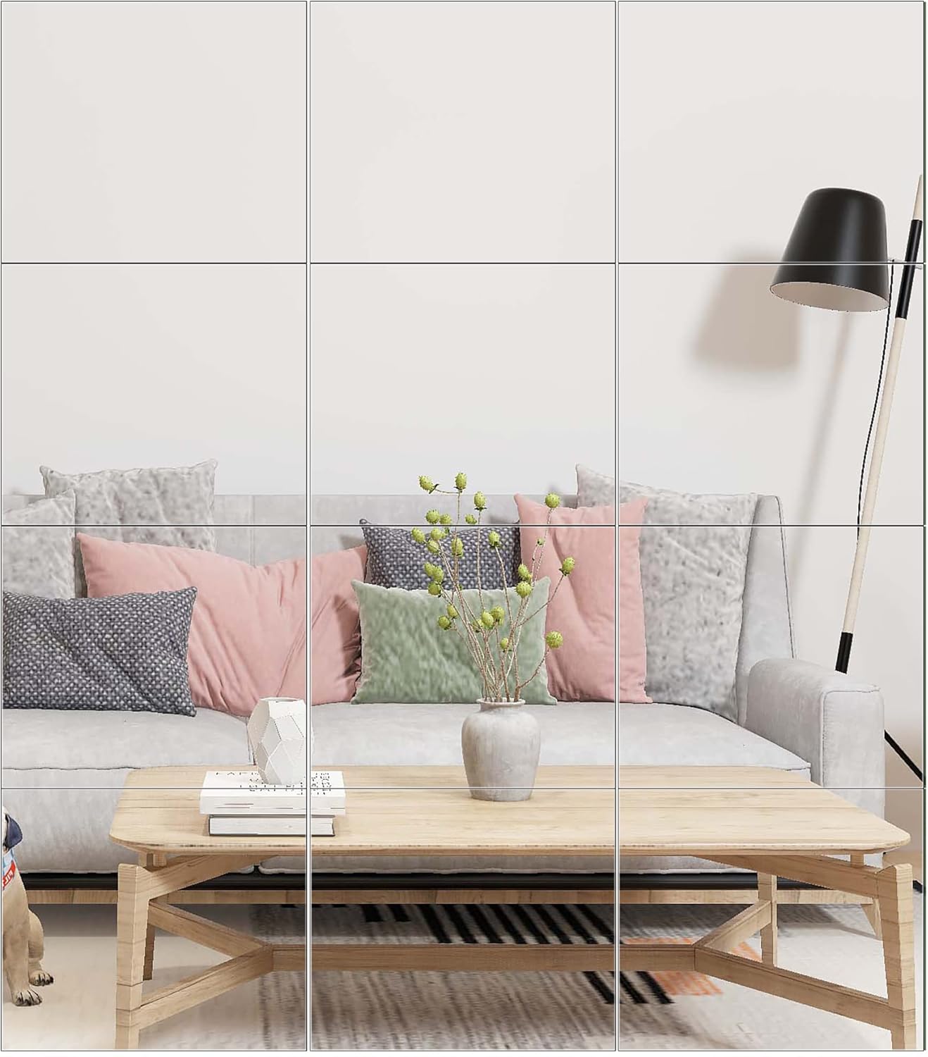 Ruomeng Home Gym Mirrors Wall Mounted