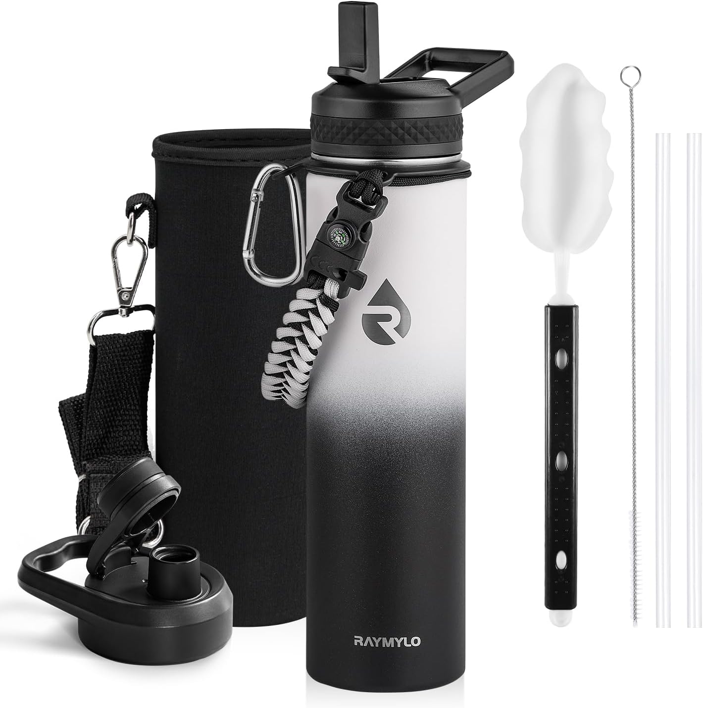 64oz Insulated Water Bottle Stainless Steel