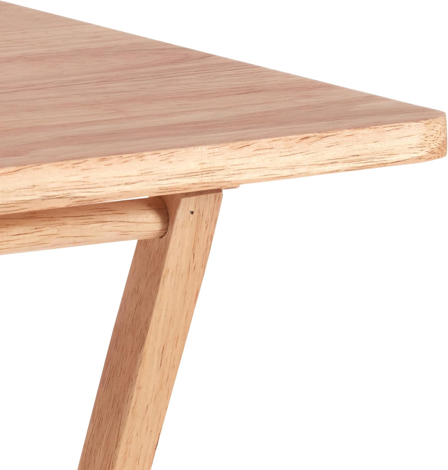 Classic Foldable TV Dinner Tray Table with Storage Rack