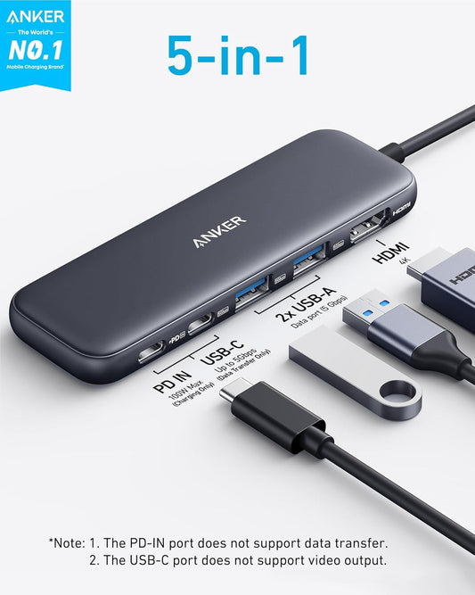 Anker USB-C Hub 5-in-1 with HDMI 4K
