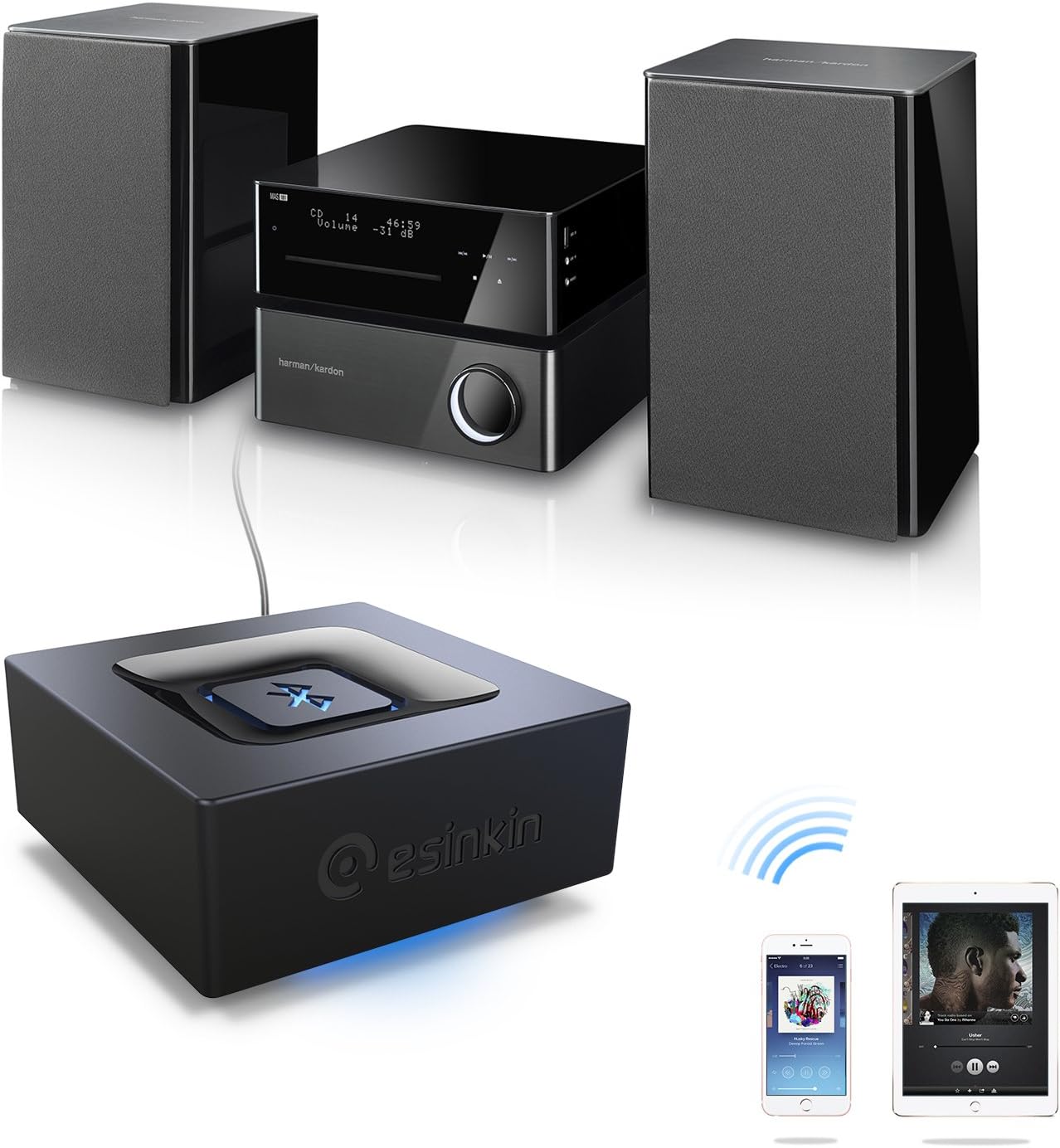 esinkin Bluetooth Audio Adapter