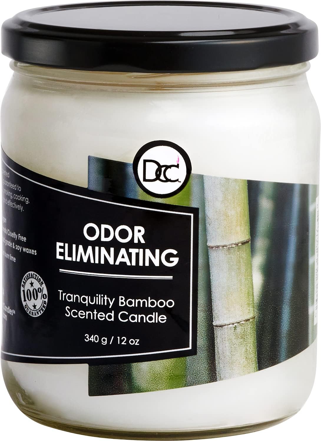 Vanilla Bean Odor Eliminating Candle – 80-Hour Burn