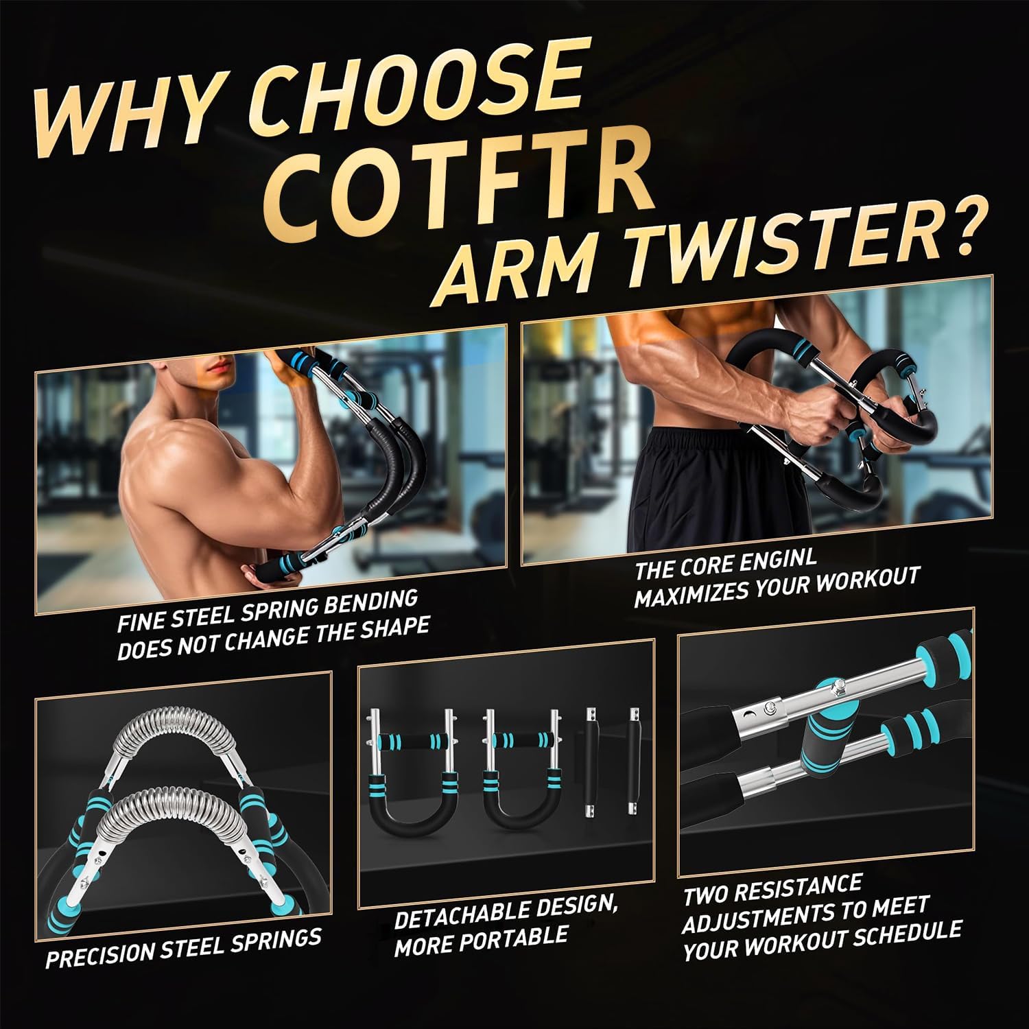 Twister Arm Trainer Chest Workout Tool