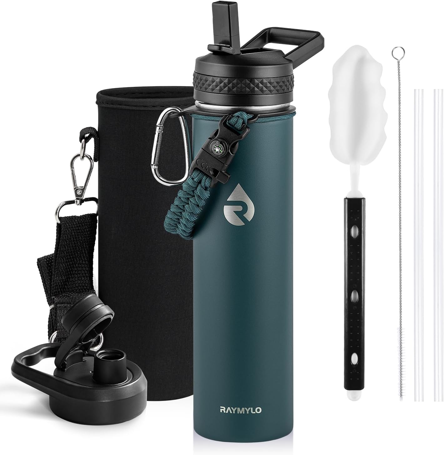 64oz Insulated Water Bottle Stainless Steel