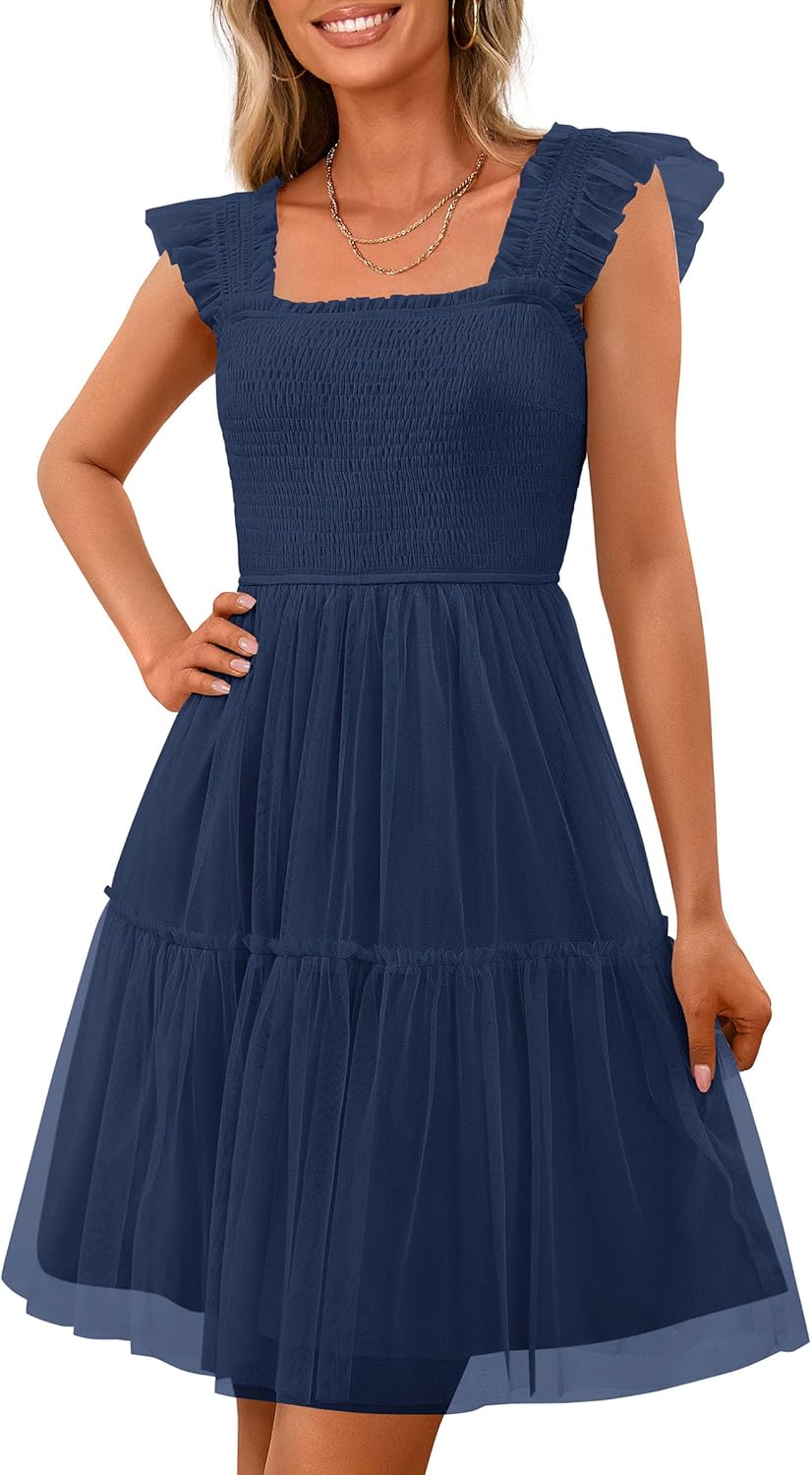 PRETTYGARDEN Women’s 2025 Summer Mini Dress