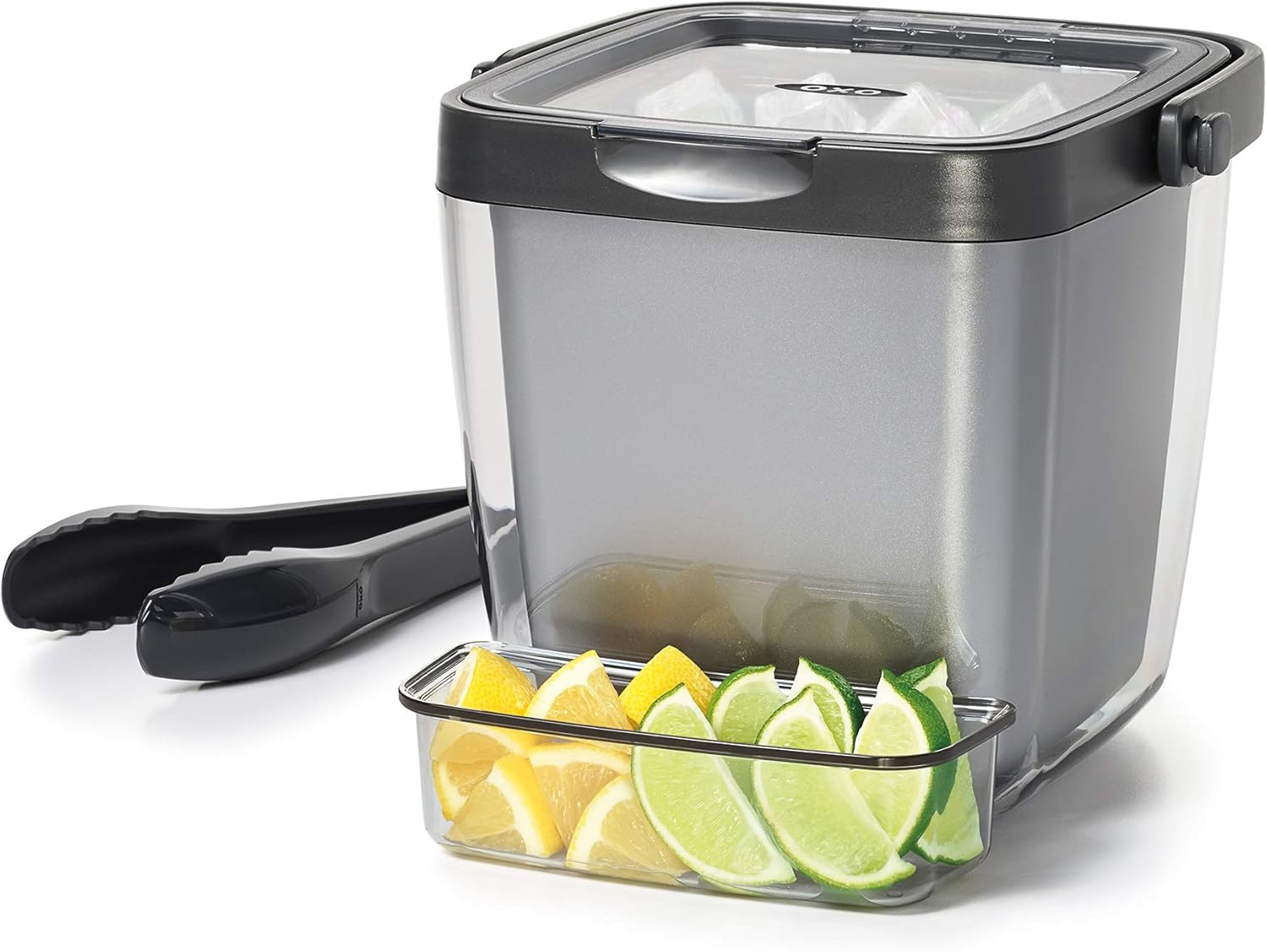 OXO Good Grips Double Wall Ice Bucket with Garnish Tray
