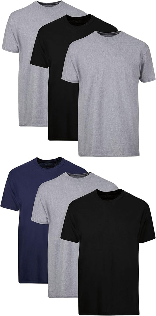 Hanes Men’s T-Shirt Pack Stay-Tucked Cool