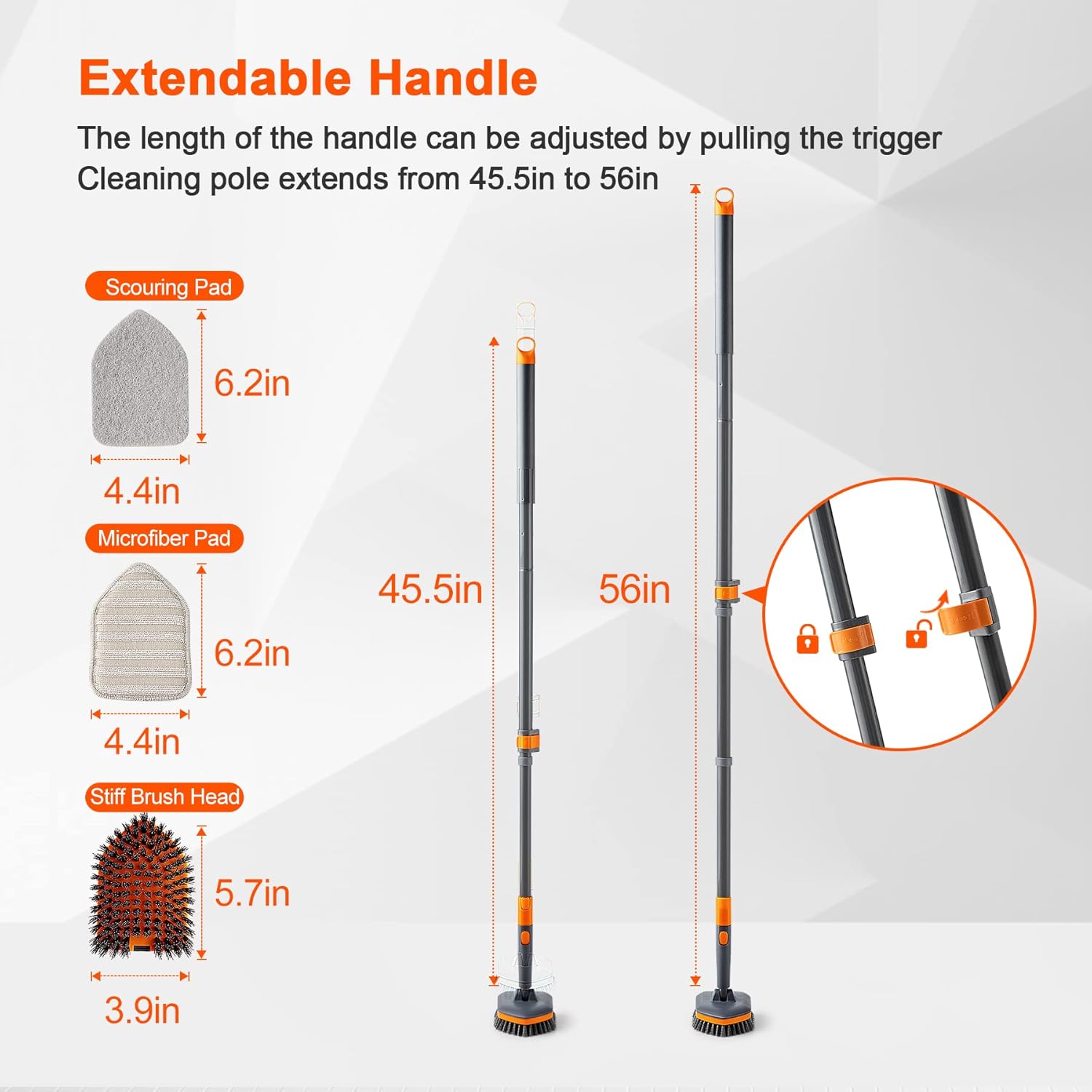 Tile Tub Scrubber Brush