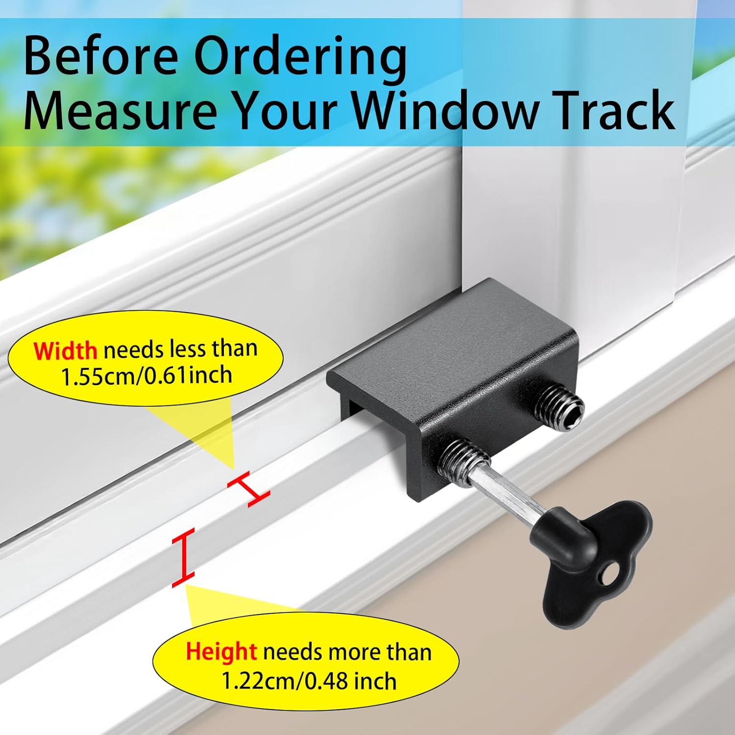ZRFCXE Window Locks Sliding Window Locks with Key