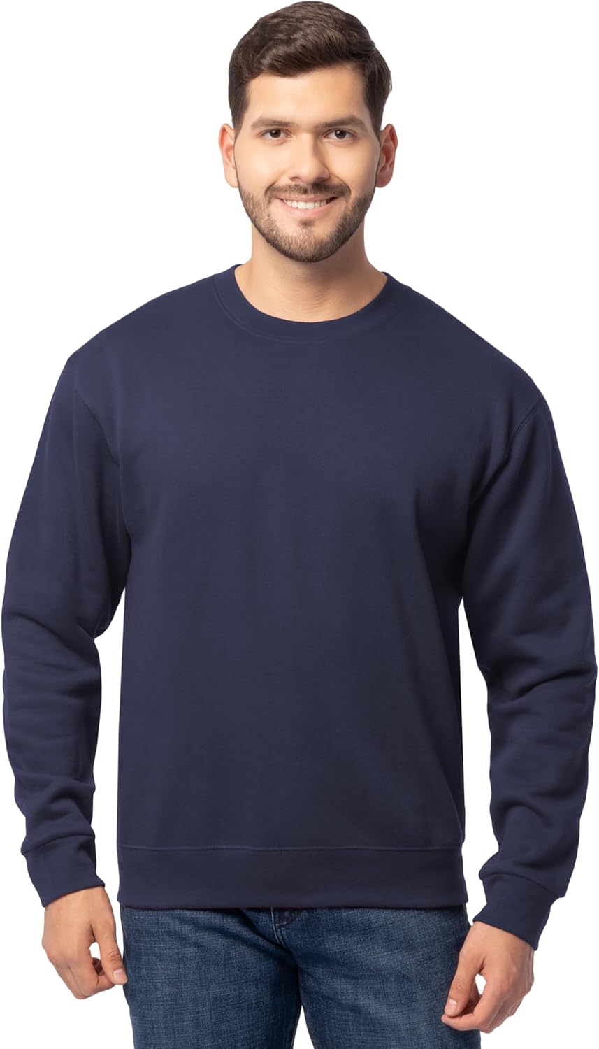 Fruit of the Loom Men's Eversoft Fleece Crewneck Sweatshirts