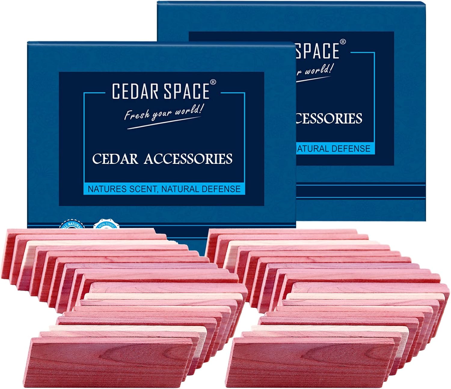 Cedar Space Cedar Blocks for Closet Storage