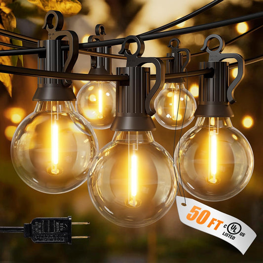 Brightown 50FT Outdoor String Lights