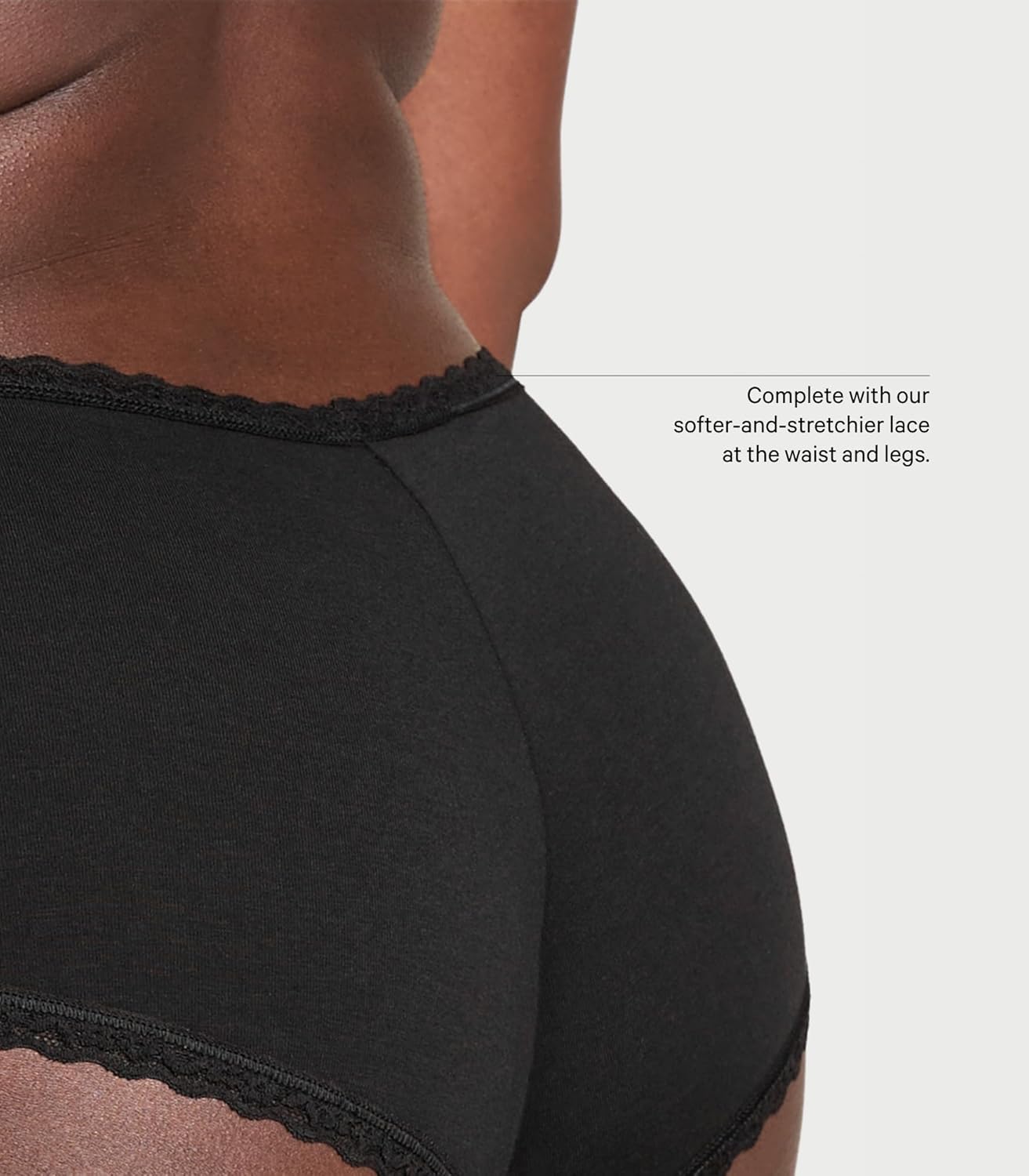 Victoria's Secret Women's Lace & Cotton Cheeky Underwear