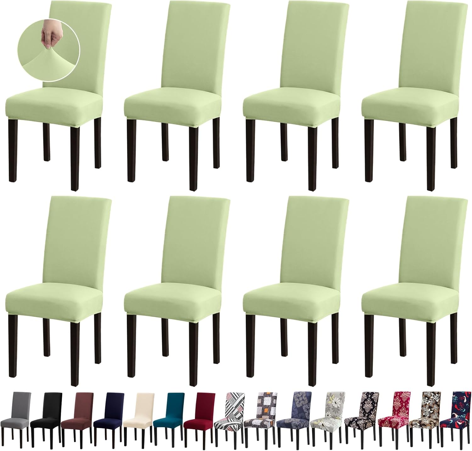 Chair Covers Stretch Kitchen Dining Room