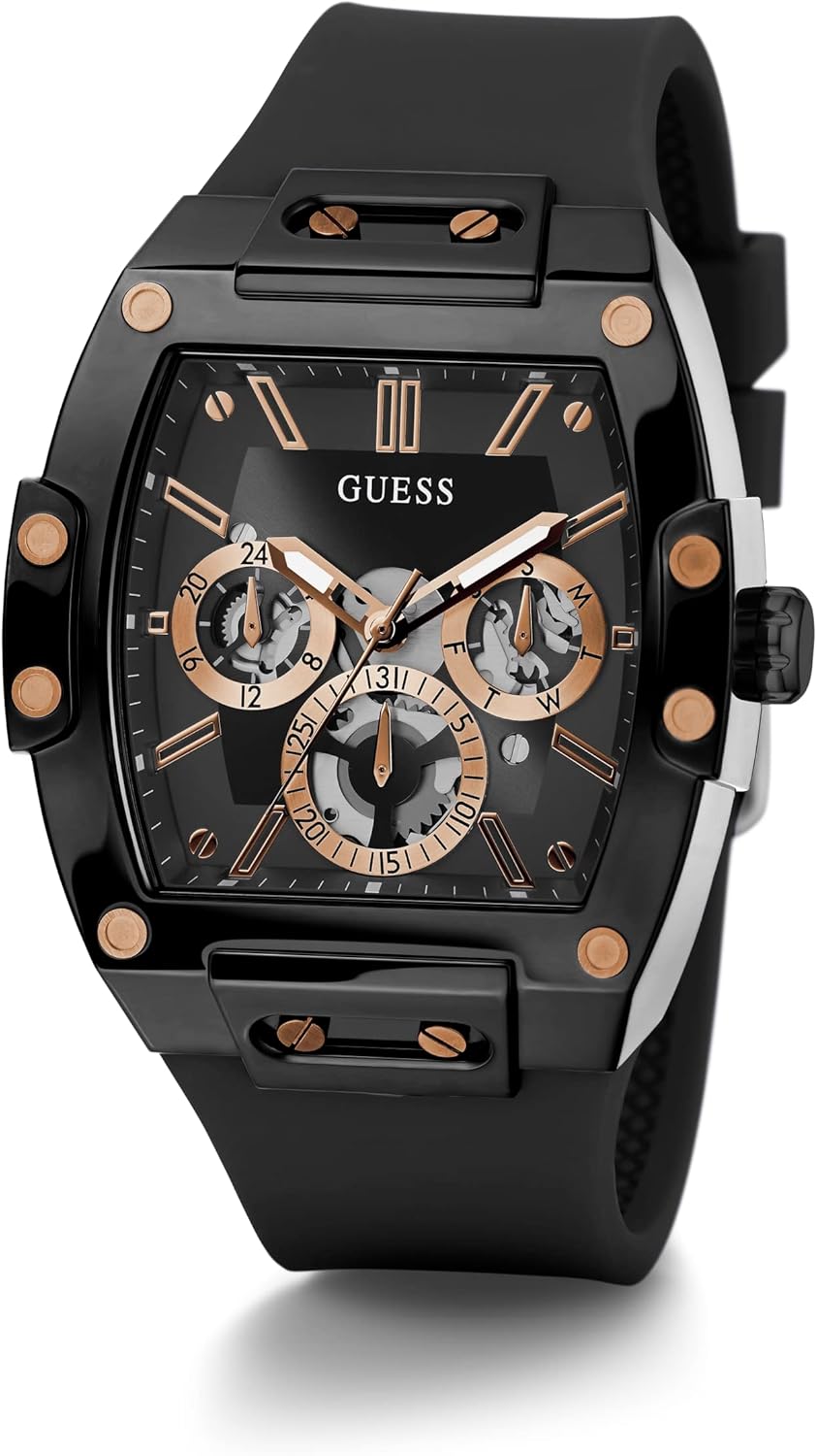 GUESS Men's Trend Tonneau 43mm Watch