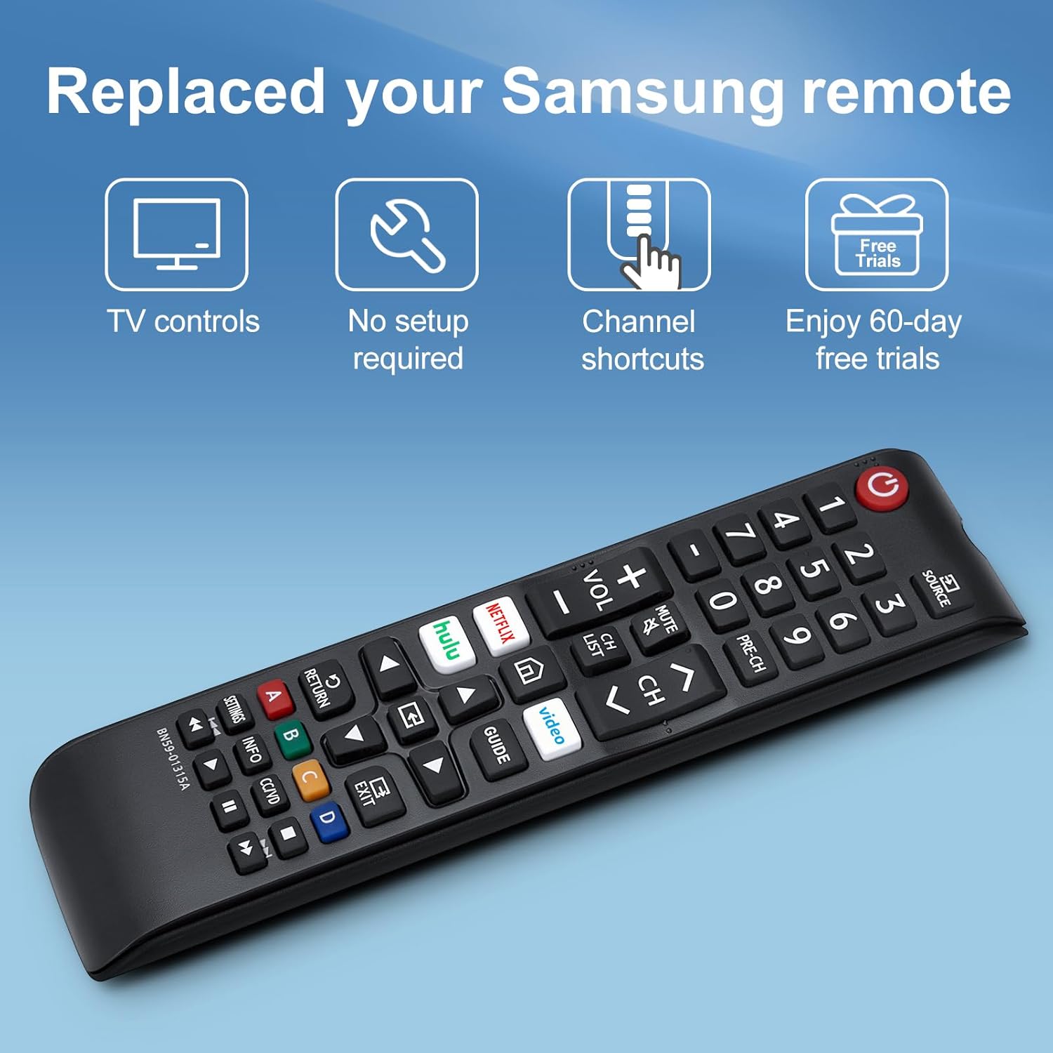 New Universal Remote for All Samsung TV Remote