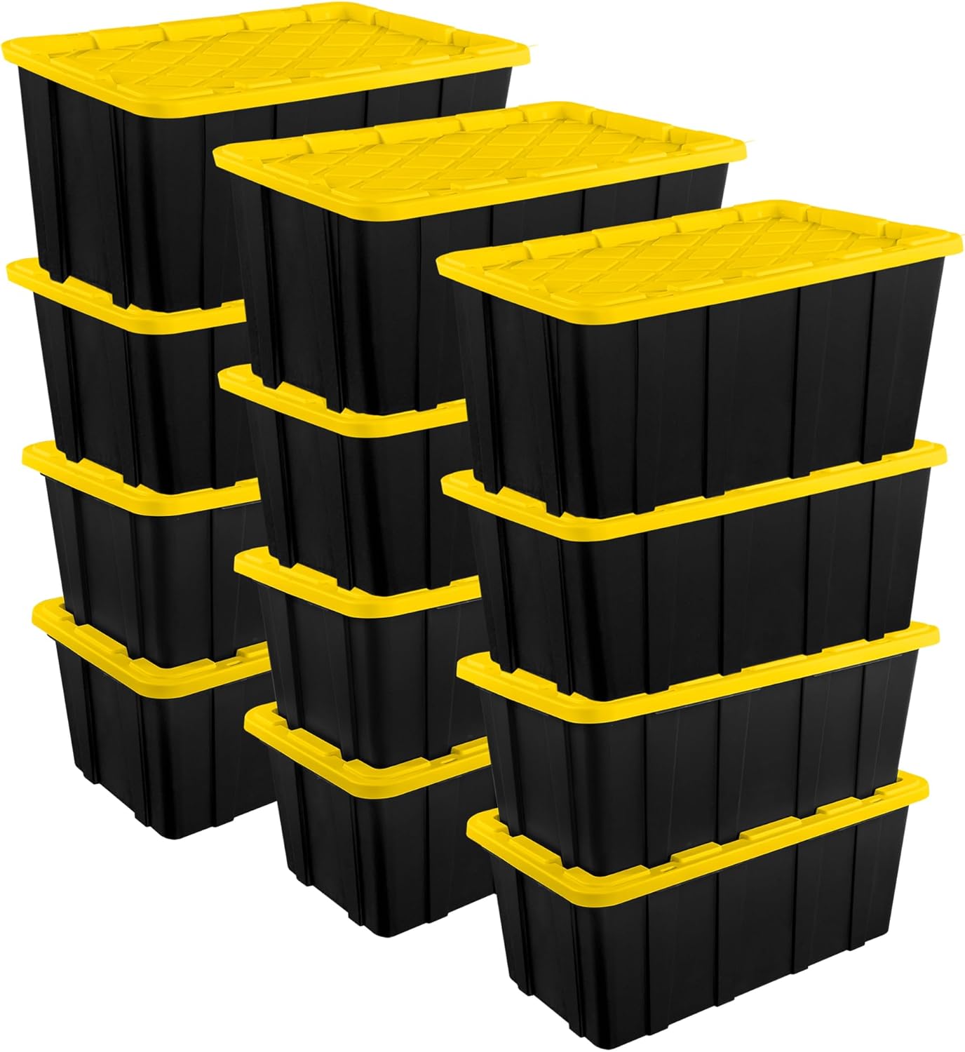 Sterilite Heavy-Duty Plastic Storage Bins
