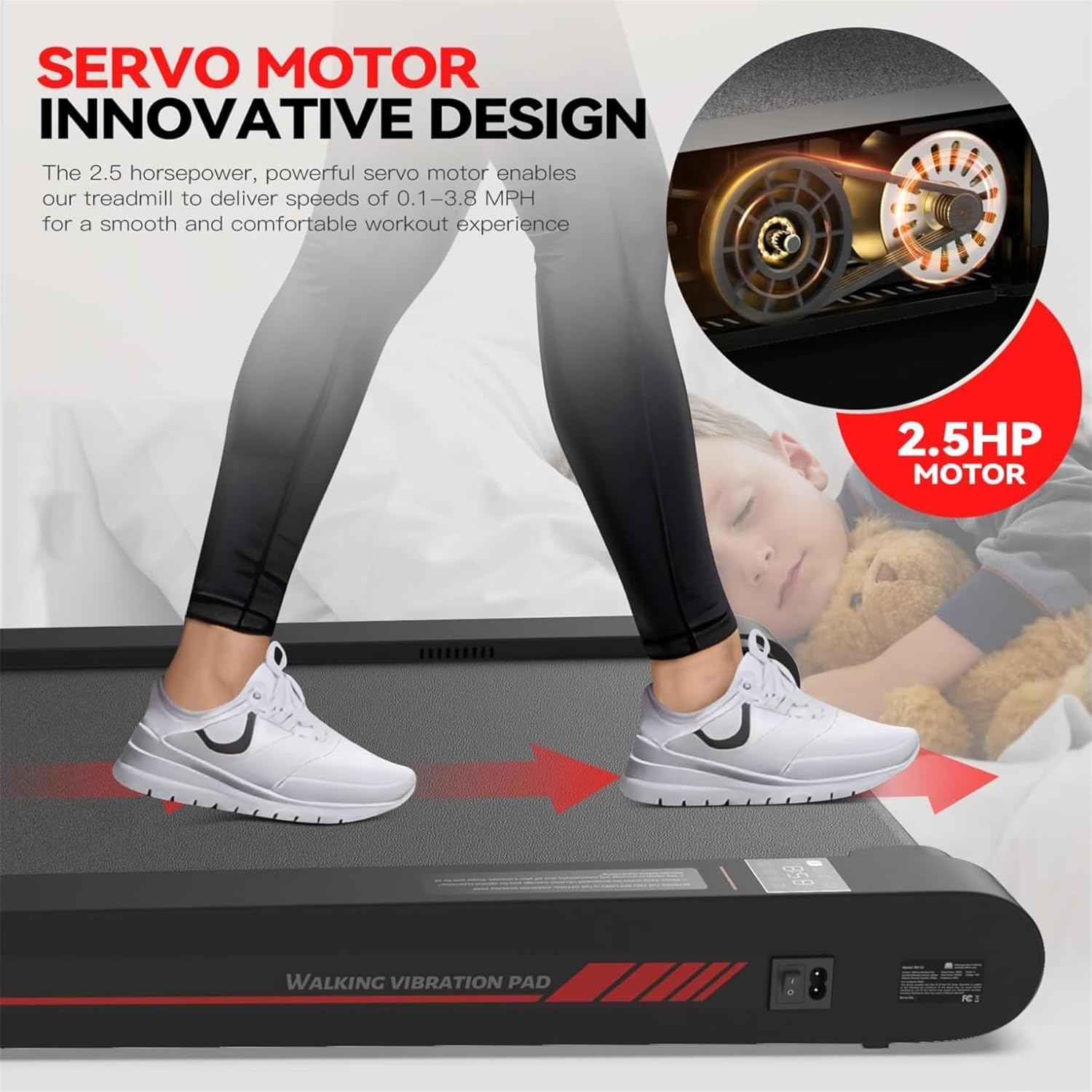 Sperax 3-in-1 Walking Vibration Pad