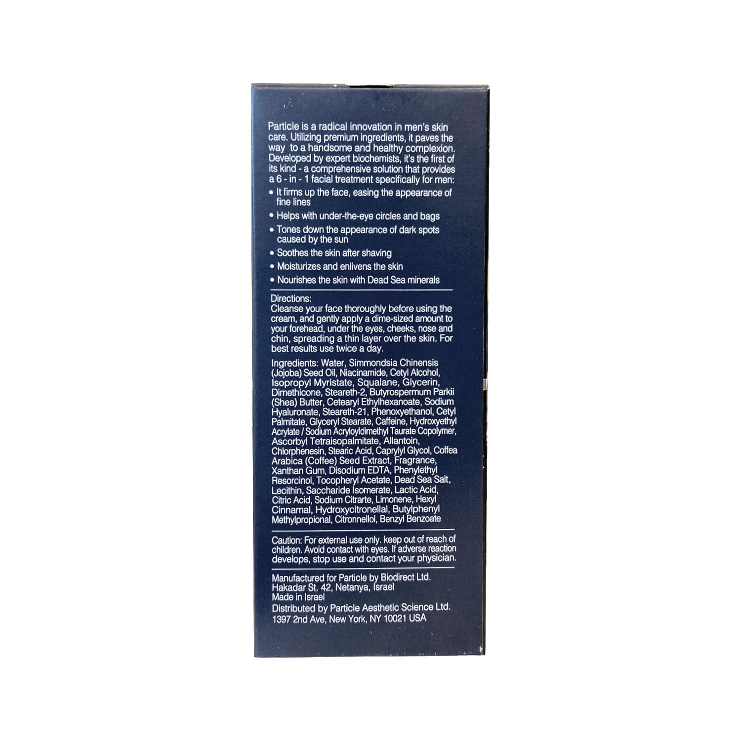 Particle 6-in-1 Face Cream for Men