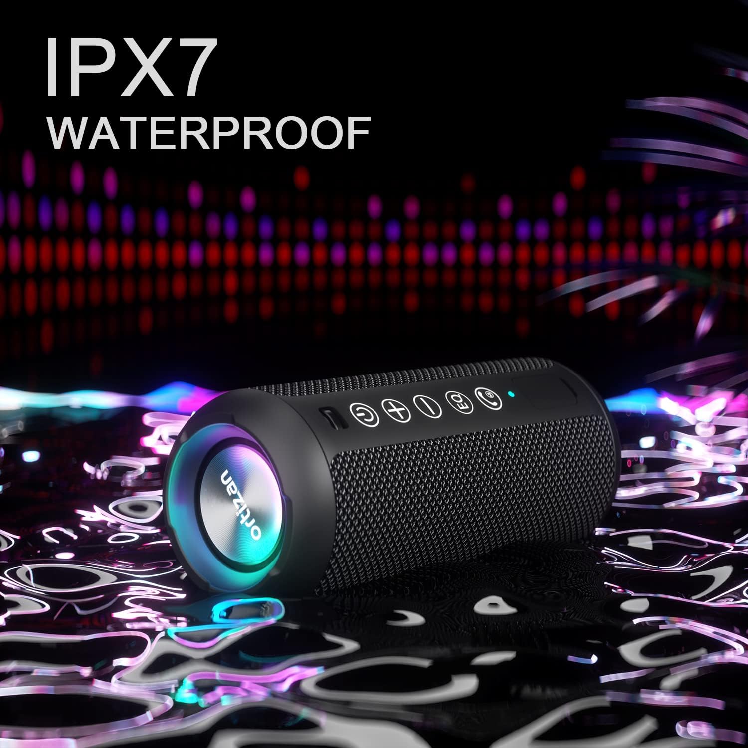 Ortizan Portable Bluetooth Speaker
