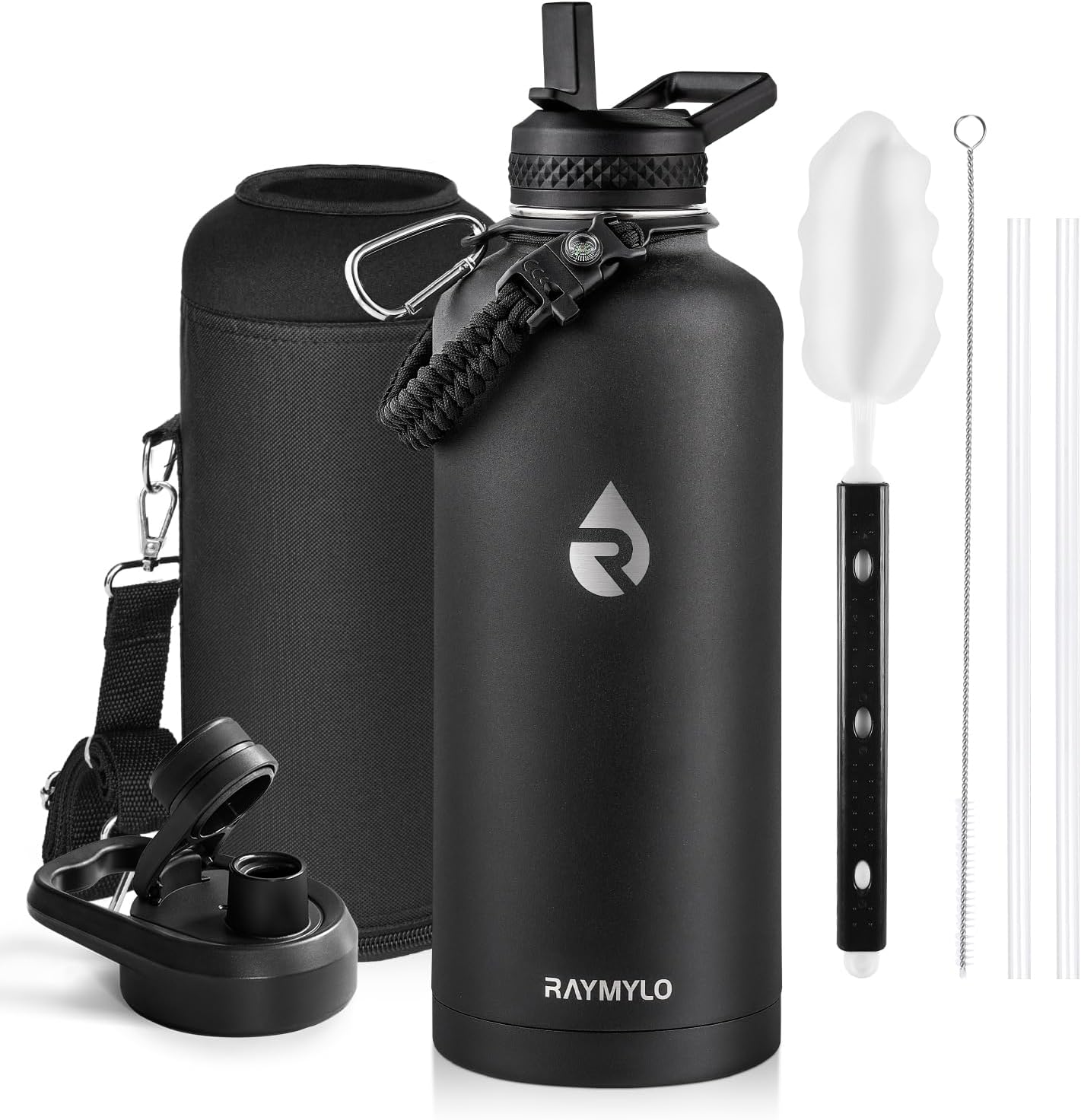 64oz Insulated Water Bottle Stainless Steel