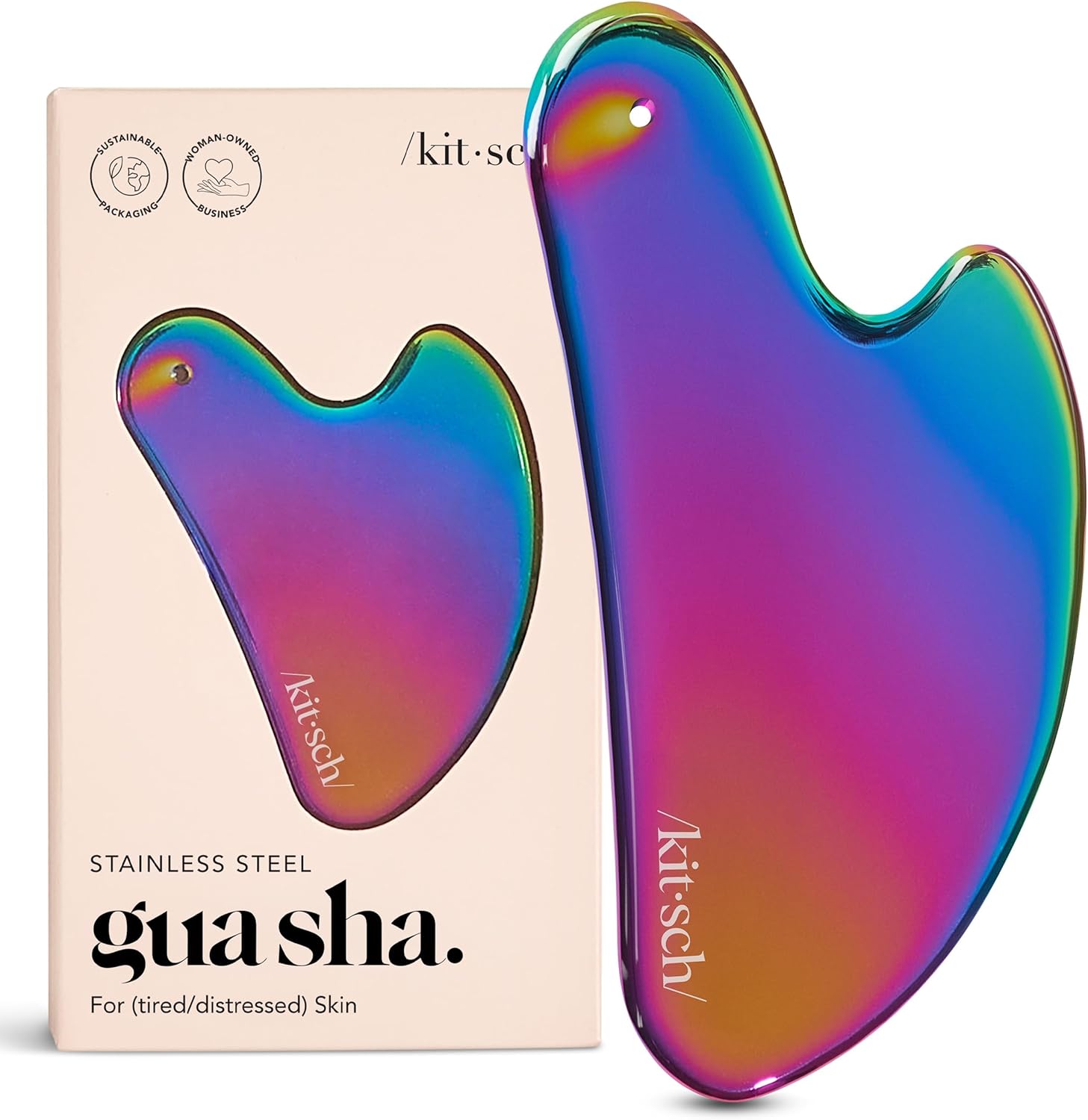 Kitsch Stainless Steel Gua Sha Facial Tools