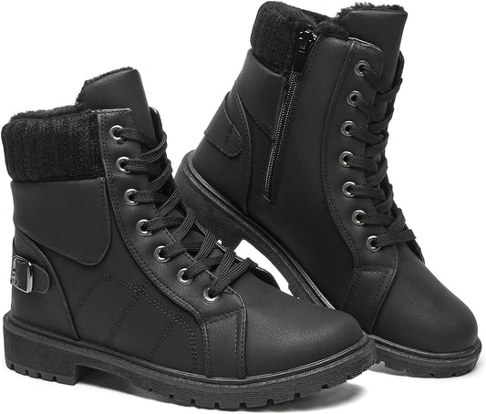 SERNIAL Womens Winter Snow Boots