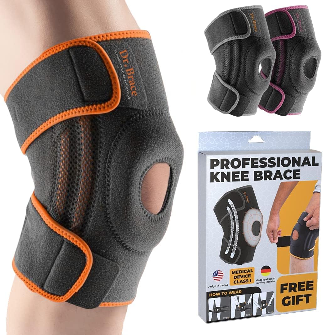 DR. BRACE ELITE Knee Brace – Side Stabilizers
