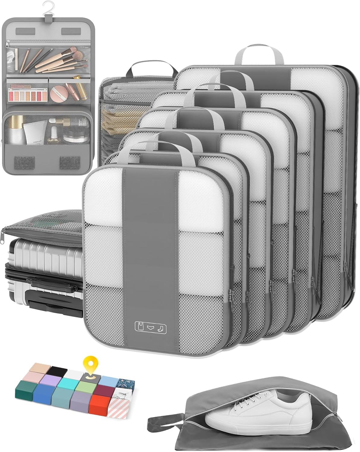 OlarHike 10 Compression Packing Cubes