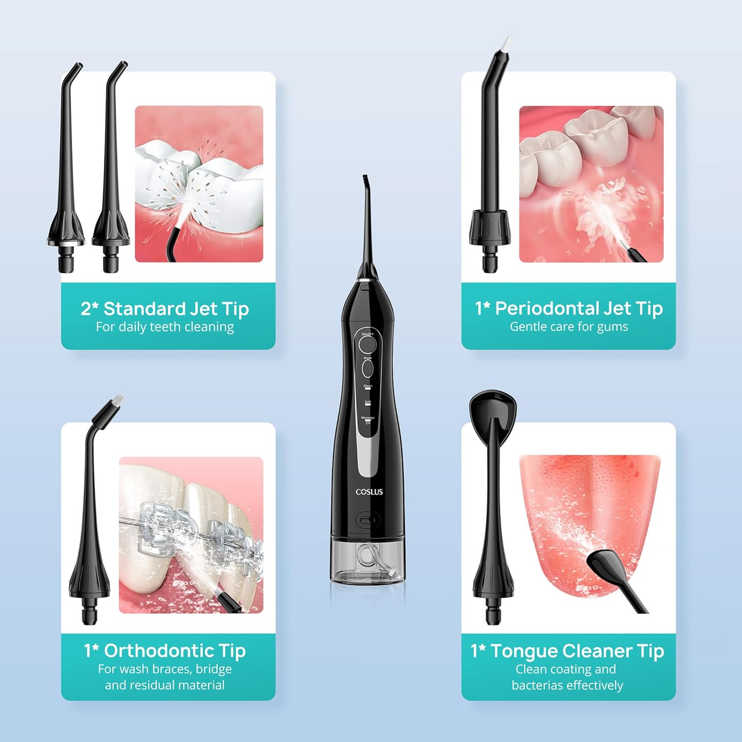 COSLUS Portable Water Flosser