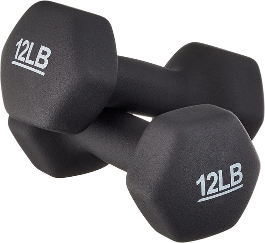 Neoprene Dumbbell Hand Weights for Exercise