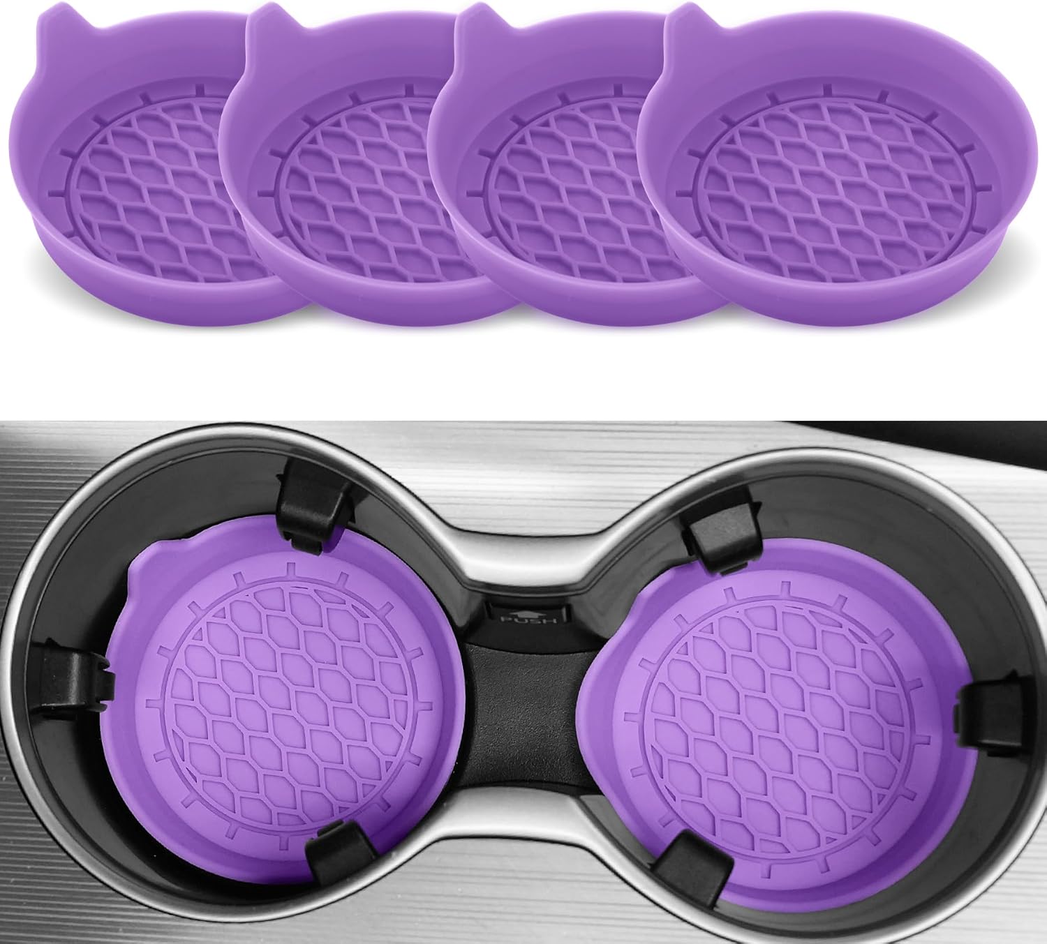 SINGARO Car Cup Holder Coasters