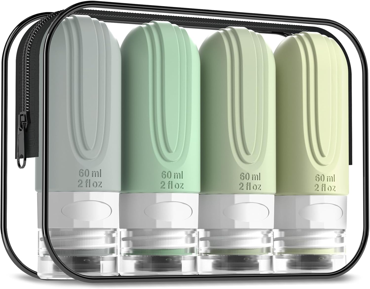 TSA Approved 3oz Leak-Proof Travel Bottles