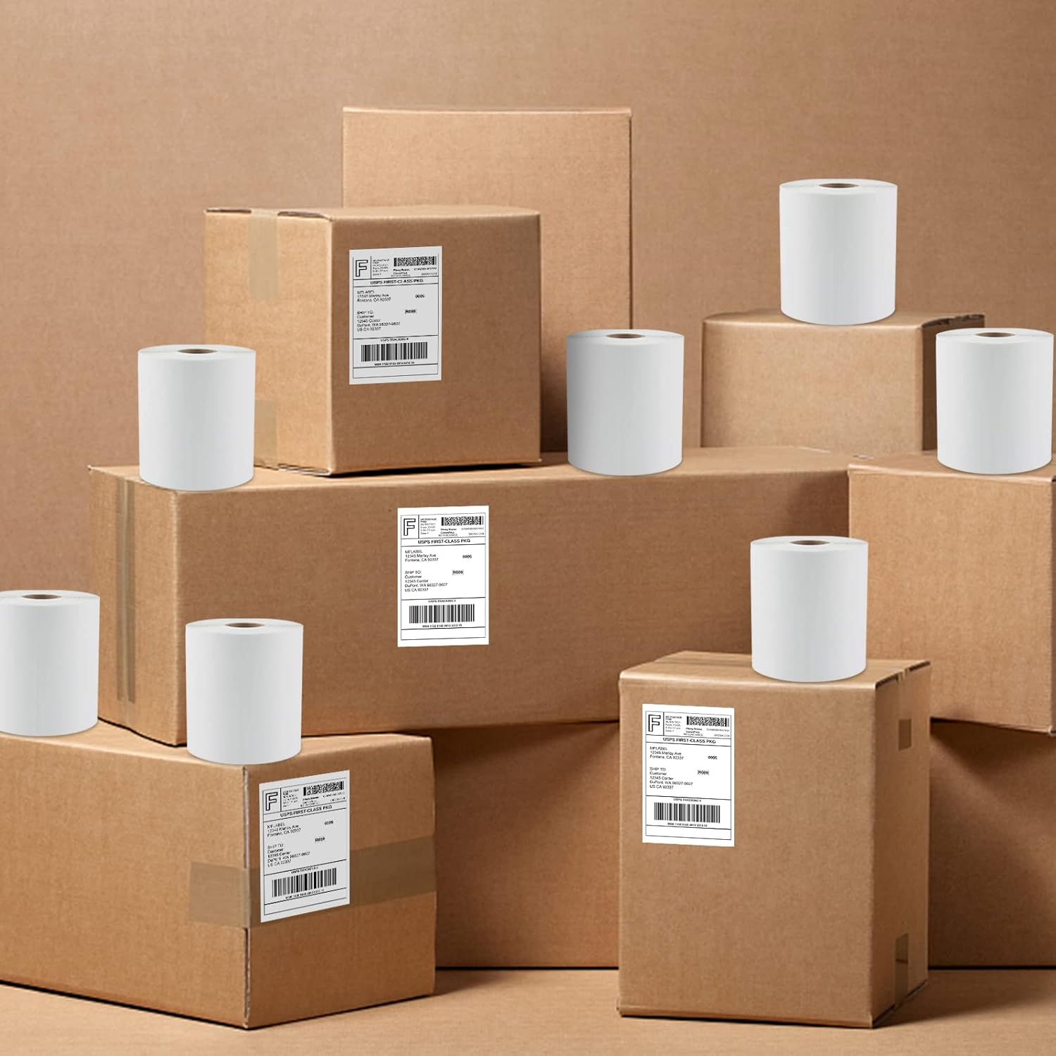 MFLABEL Shipping Labels for Rollo Zebra