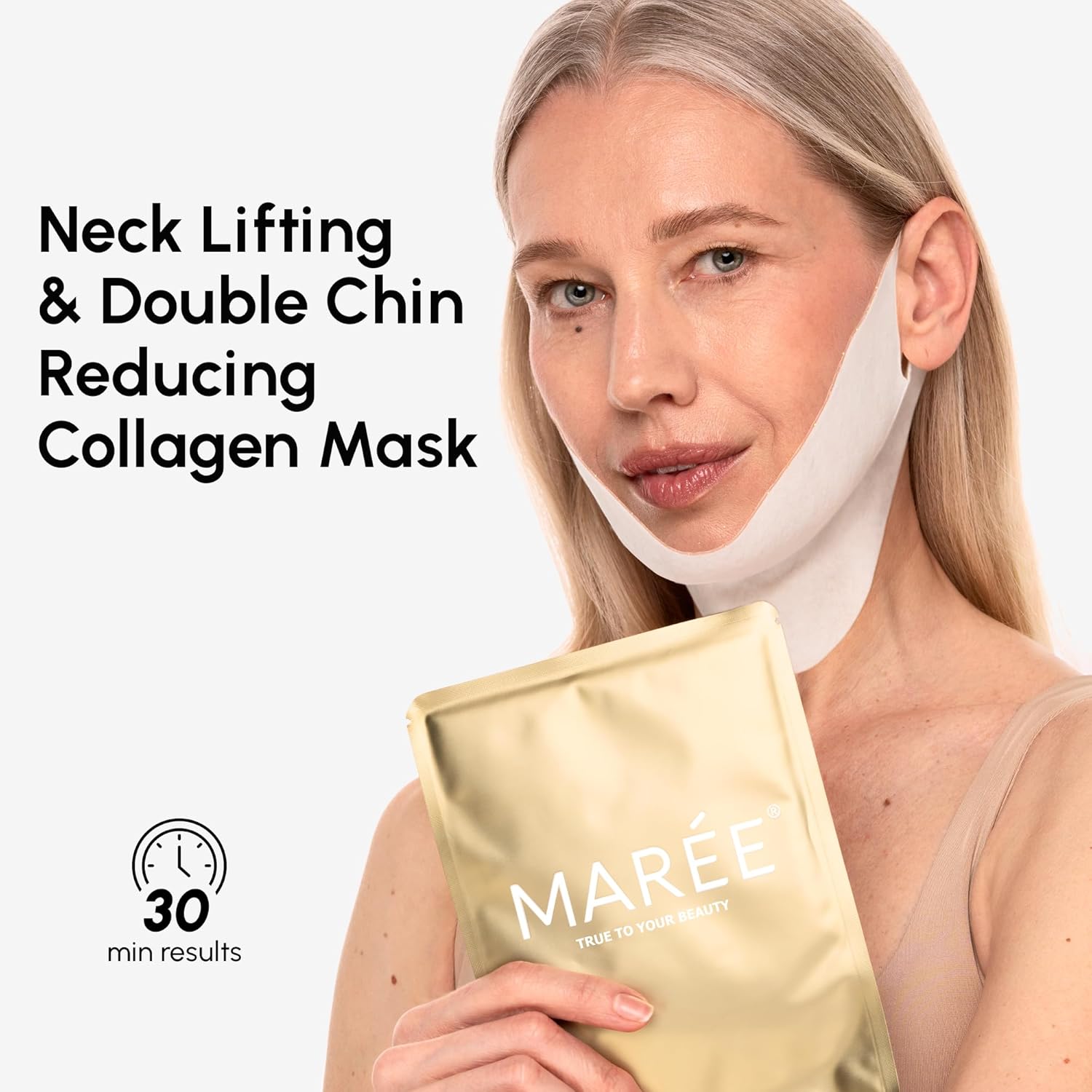 MAREE V Line Lifting Mask with 24K Gold