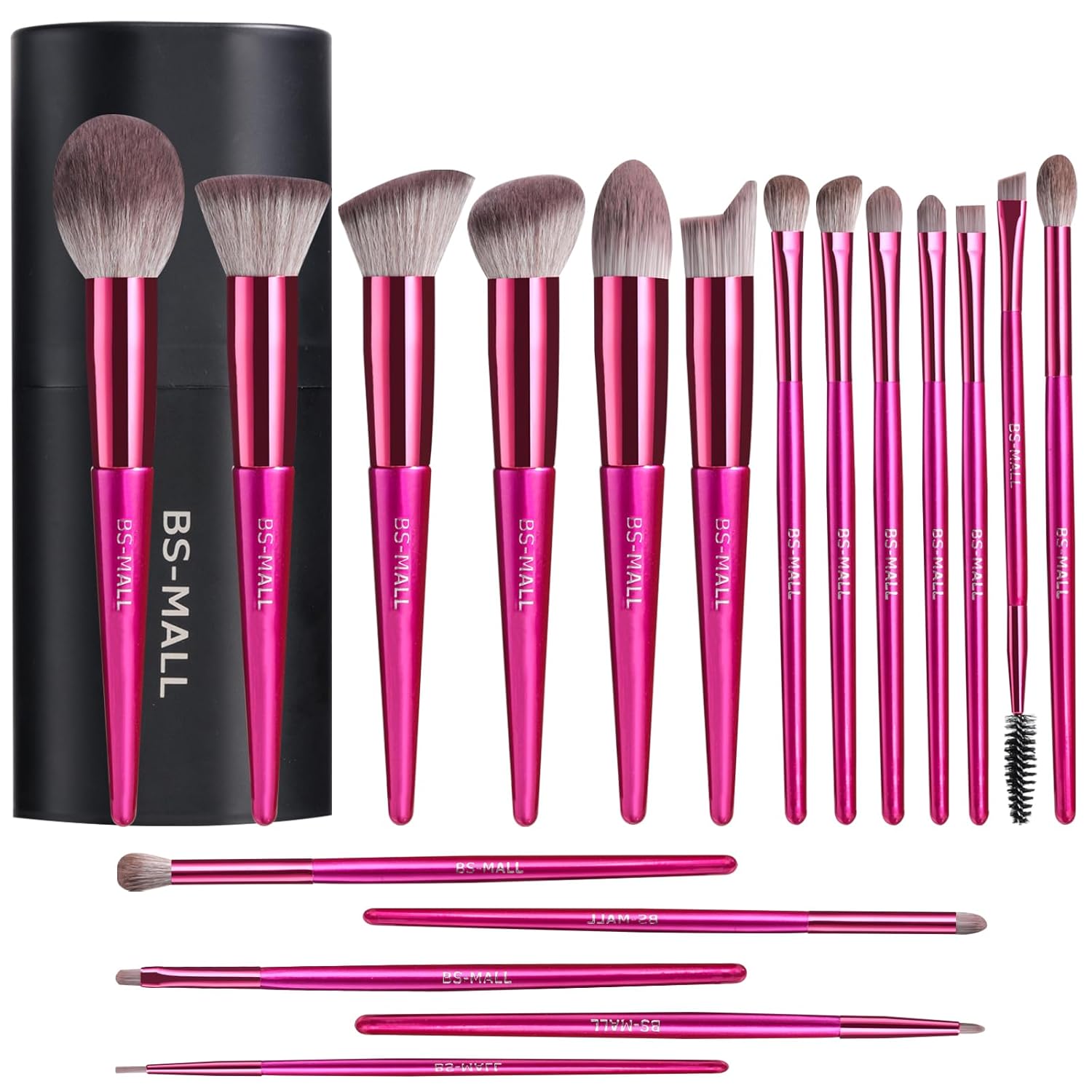BS-MALL 18 Pcs Makeup Brush Set