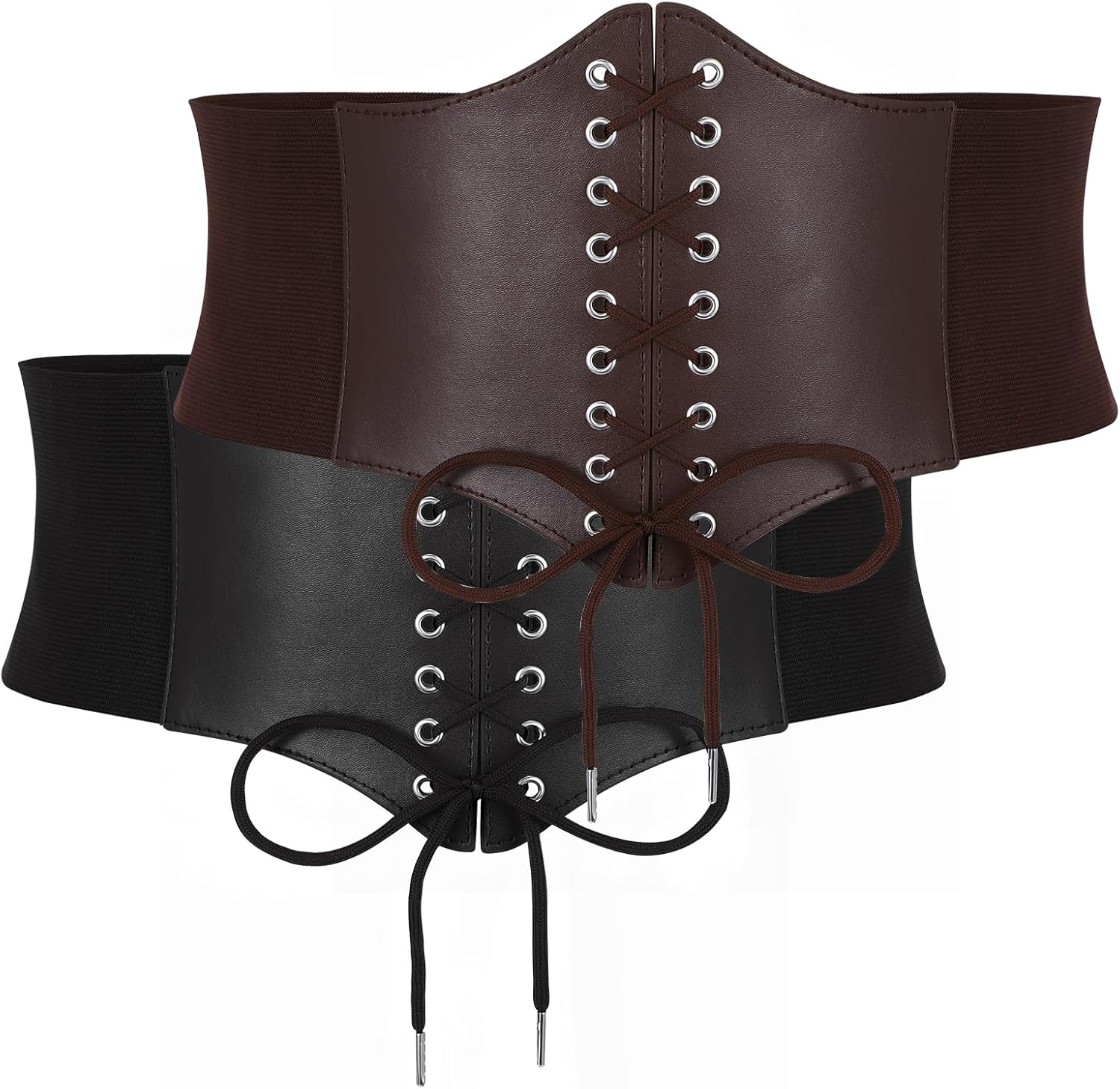 XZQTIVE Black Corset Waist Belt for Women