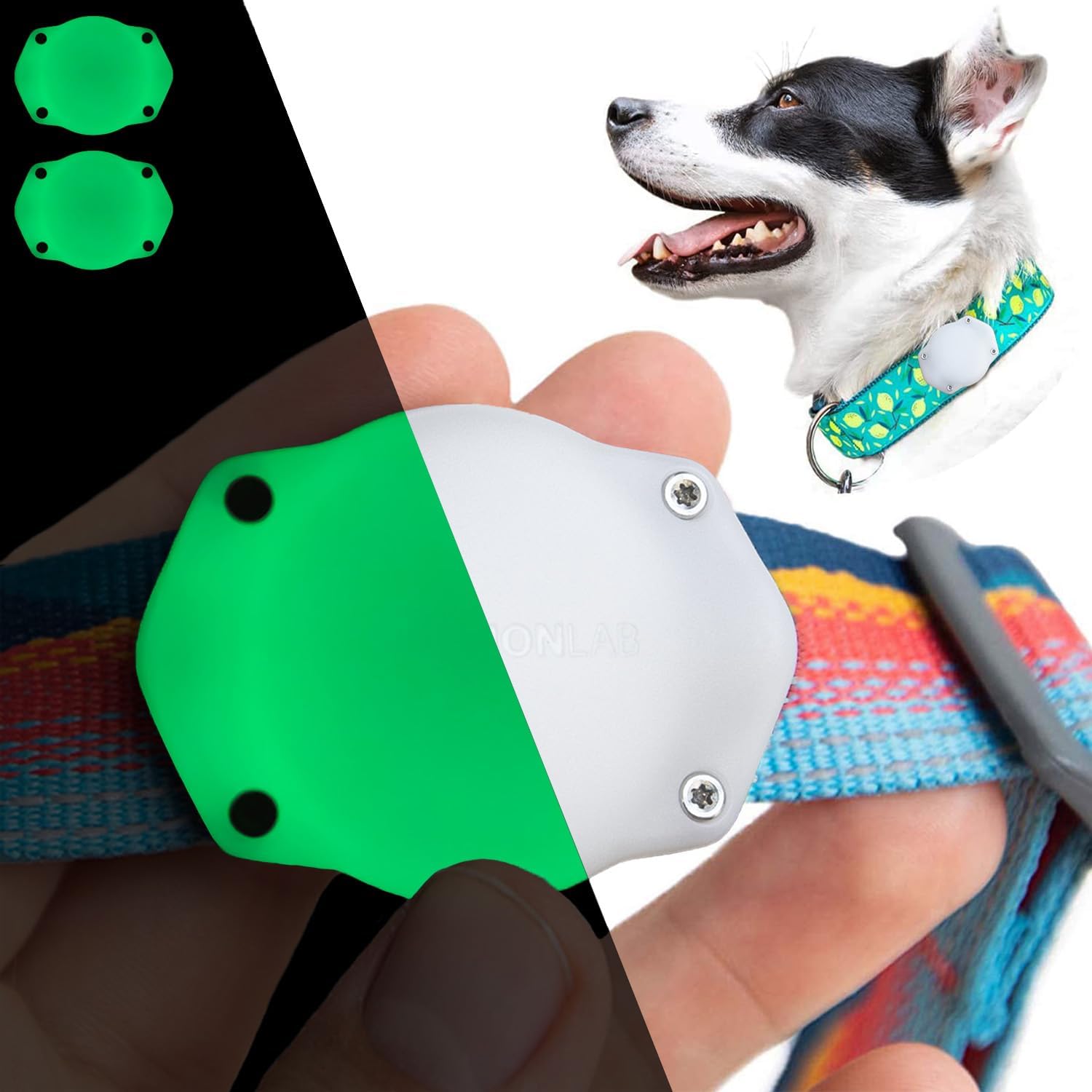Elevation Lab TagVault AirTag Dog Collar Mount