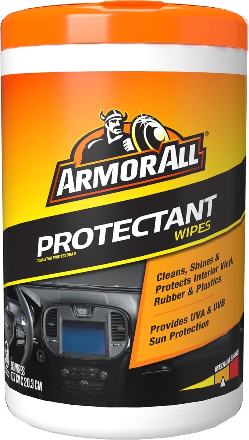 Armor All Car Cleaning Wipes 90 Count Interior and Exterior Cleaner