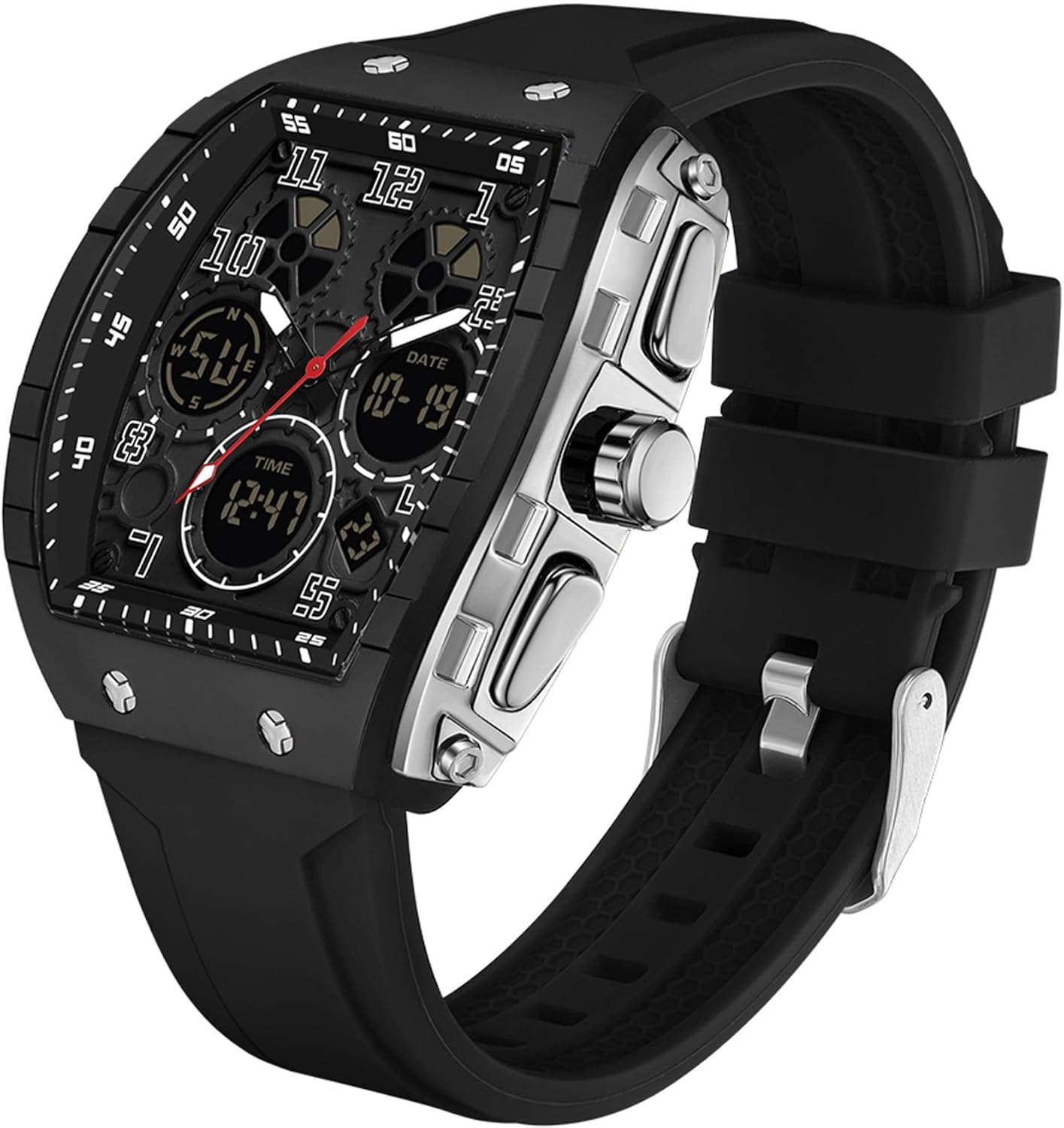 Watches for Men Unique Rectangle Relojes para