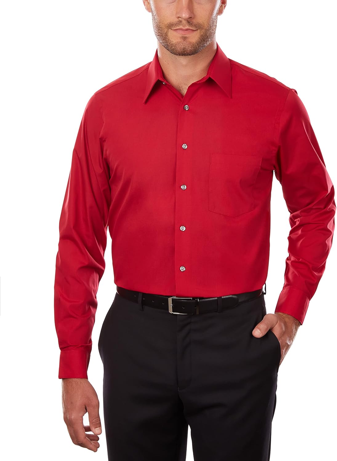 Van Heusen Men's Regular Fit Dress Shirt