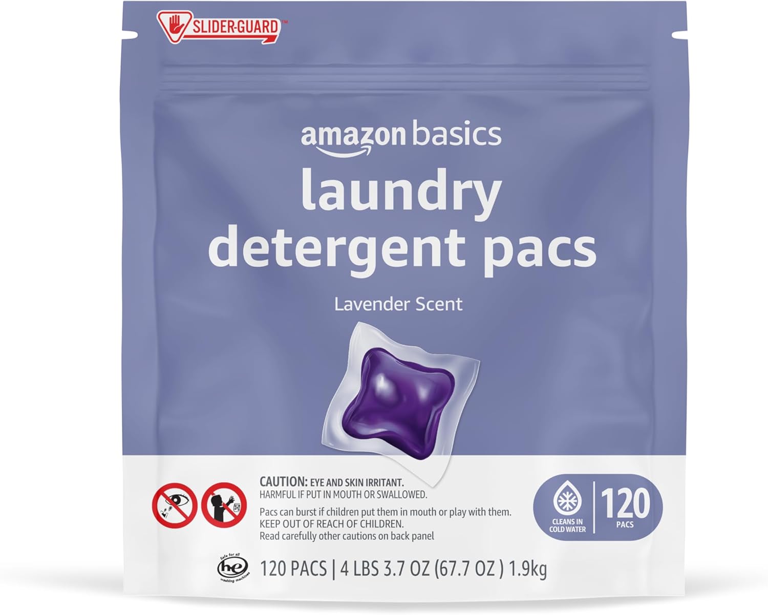 Laundry Detergent Pacs Free & Clear