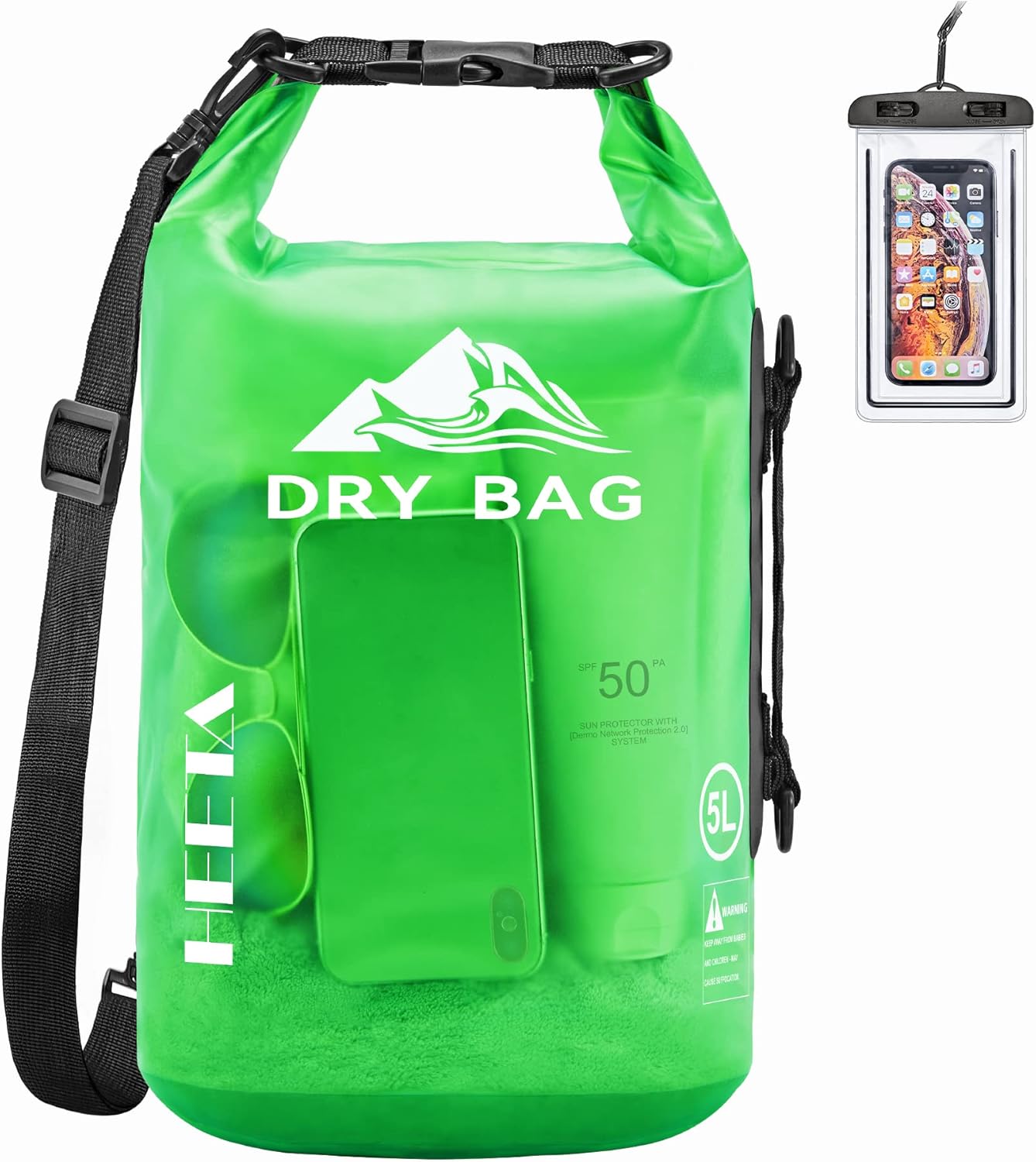 HEETA Waterproof Dry Bag for Travel